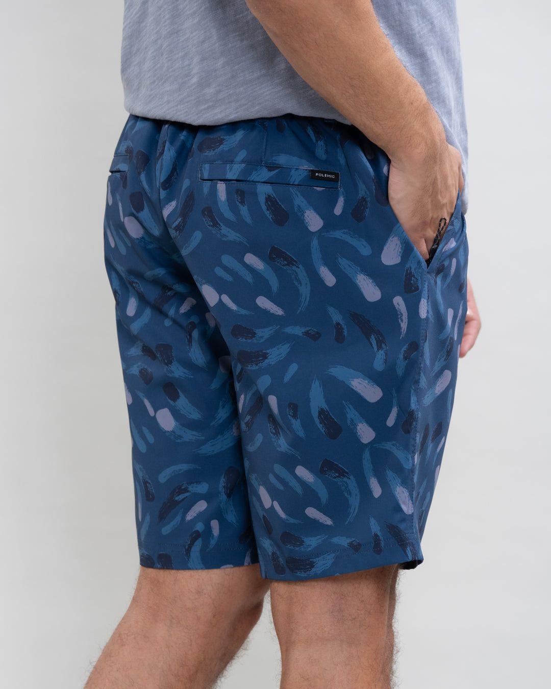 Traje de baño Juvenil pretina elasticada Castor Azul Polemic-2