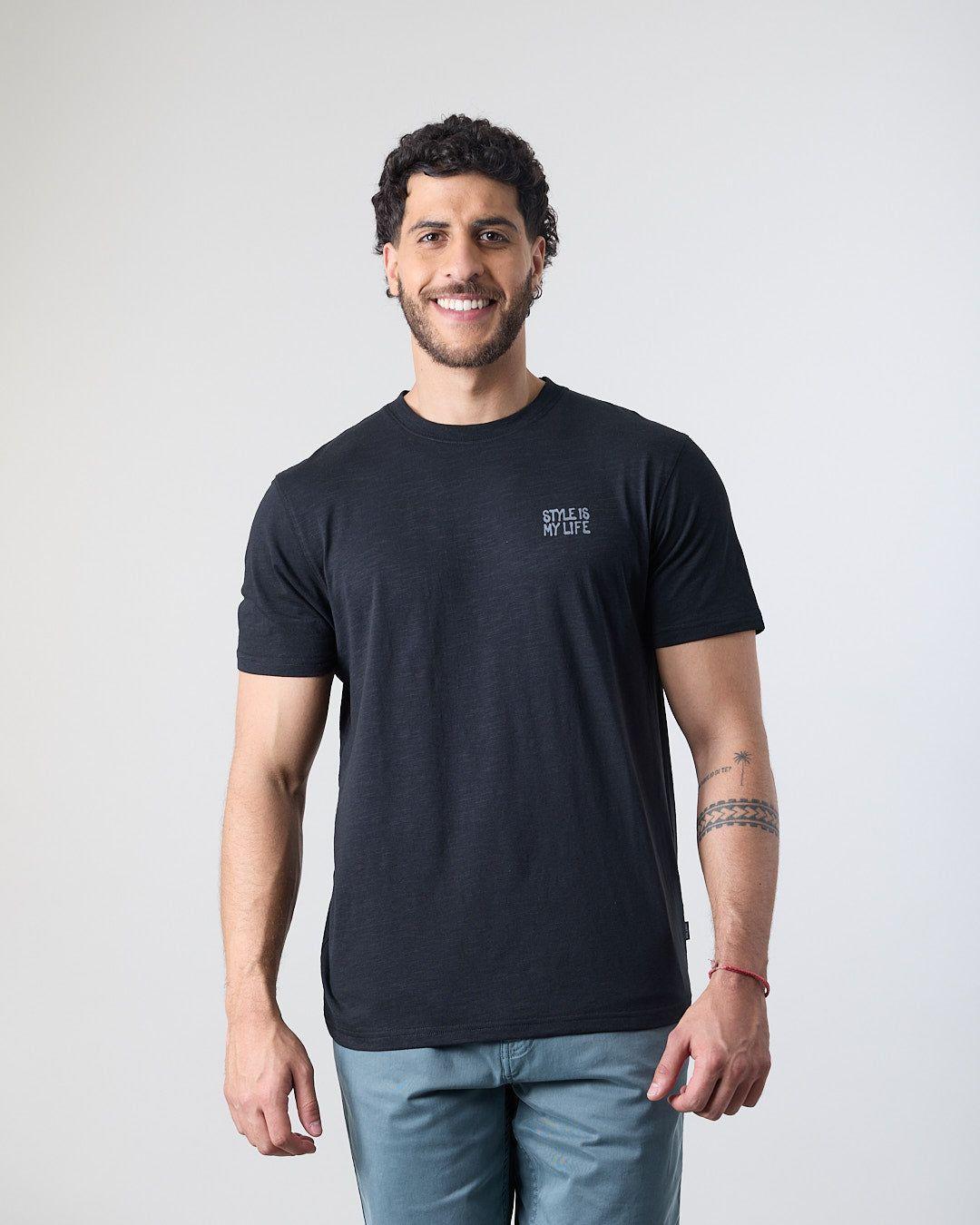 Polera hombre manga corta tipo Bambu XV1712 Polemic-0