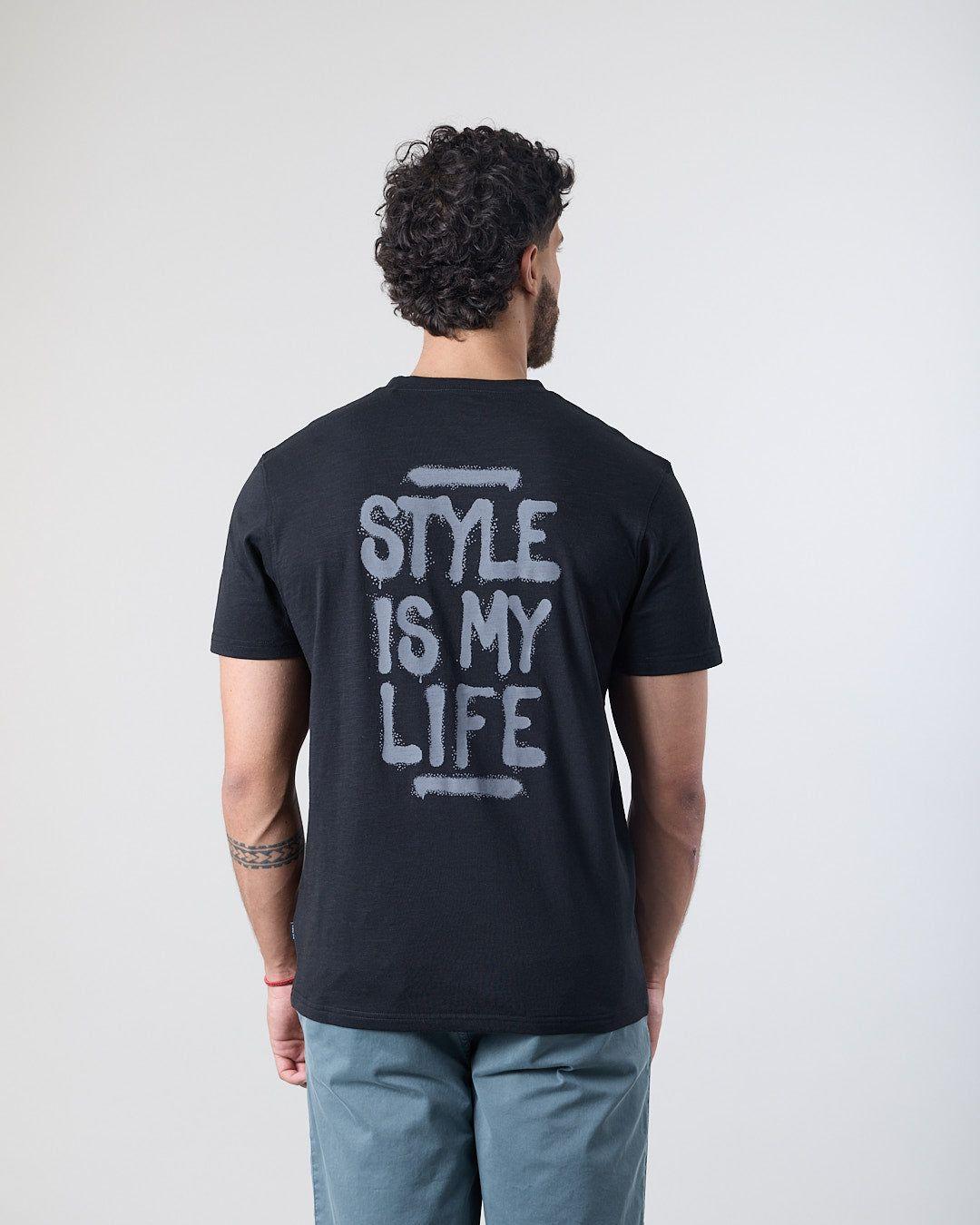 Polera hombre manga corta tipo Bambu XV1712 Polemic-1