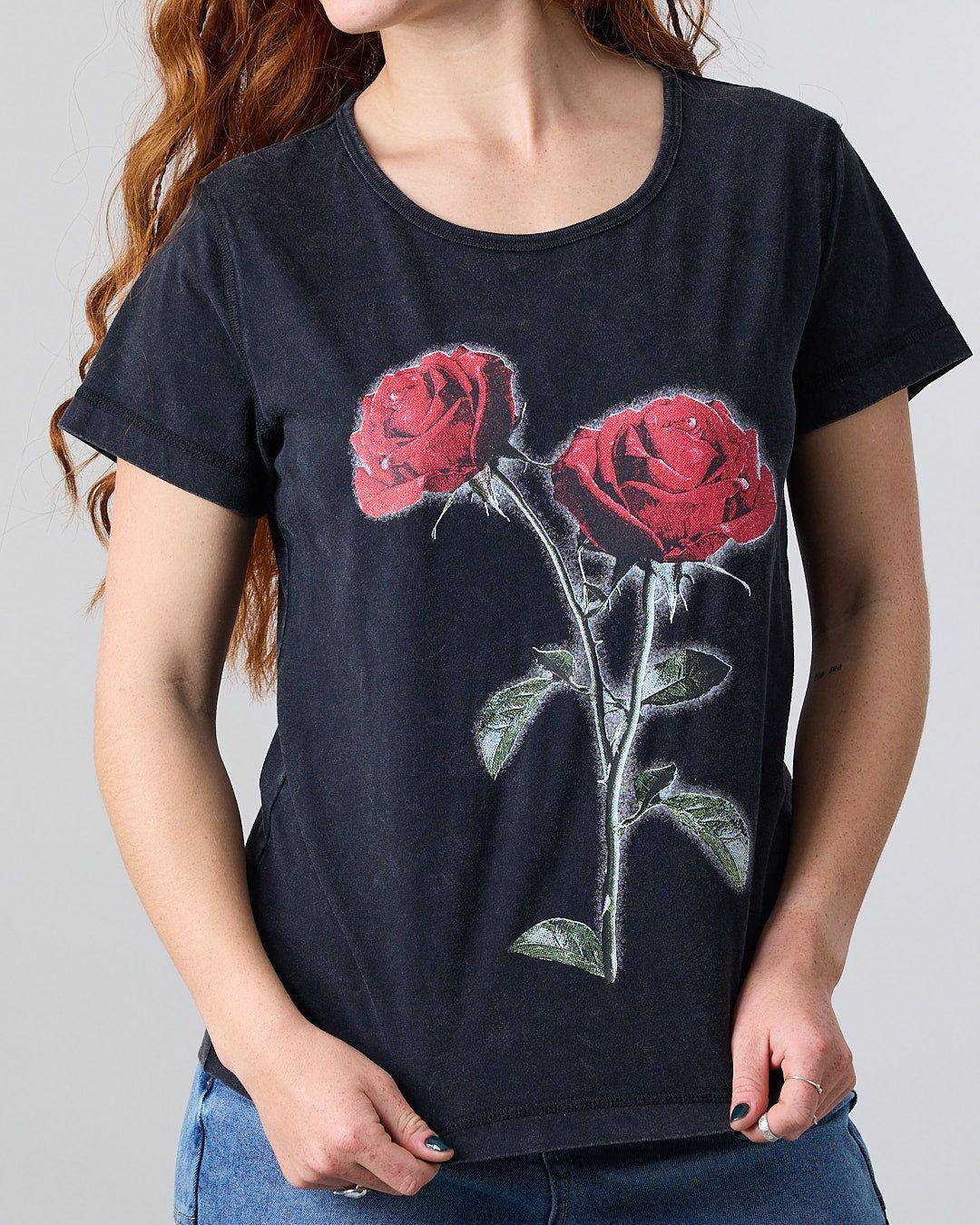 Polera Mujer Algodón Rose Polemic-4