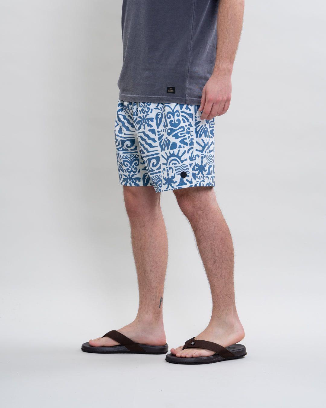 Traje de baño pretina elasticada Surf Polemic-2