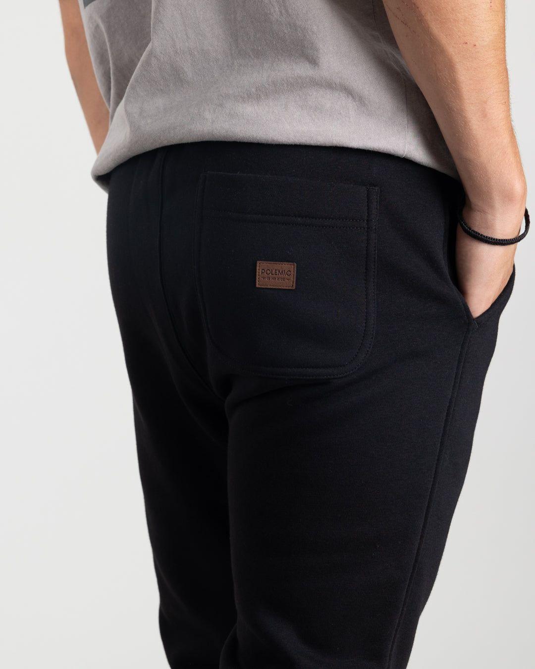 Pantalon Jogger niño franela XI4316 Polemic-3