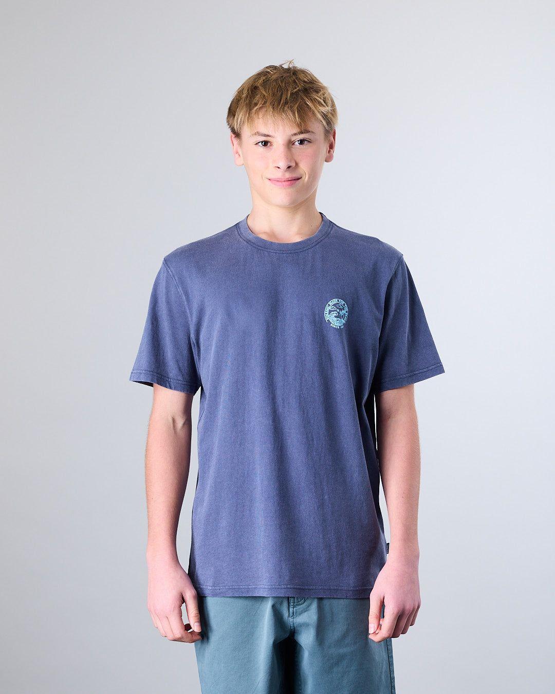Polera junior manga corta The Beach XV1376 Polemic-0