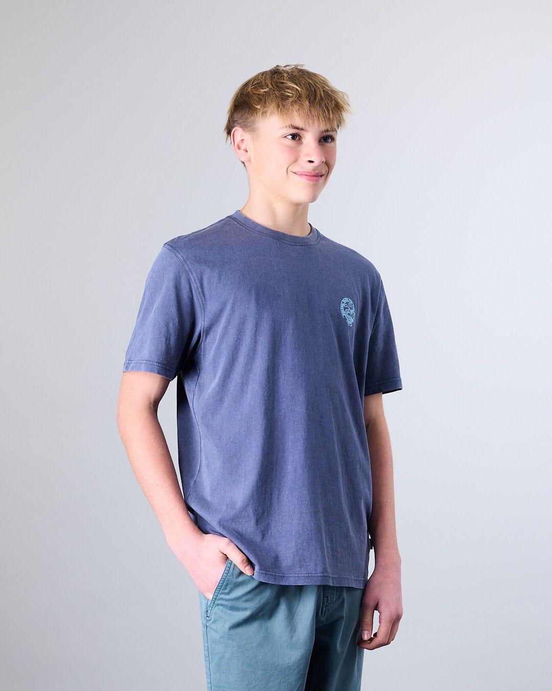 Polera junior manga corta The Beach XV1376 Polemic-2