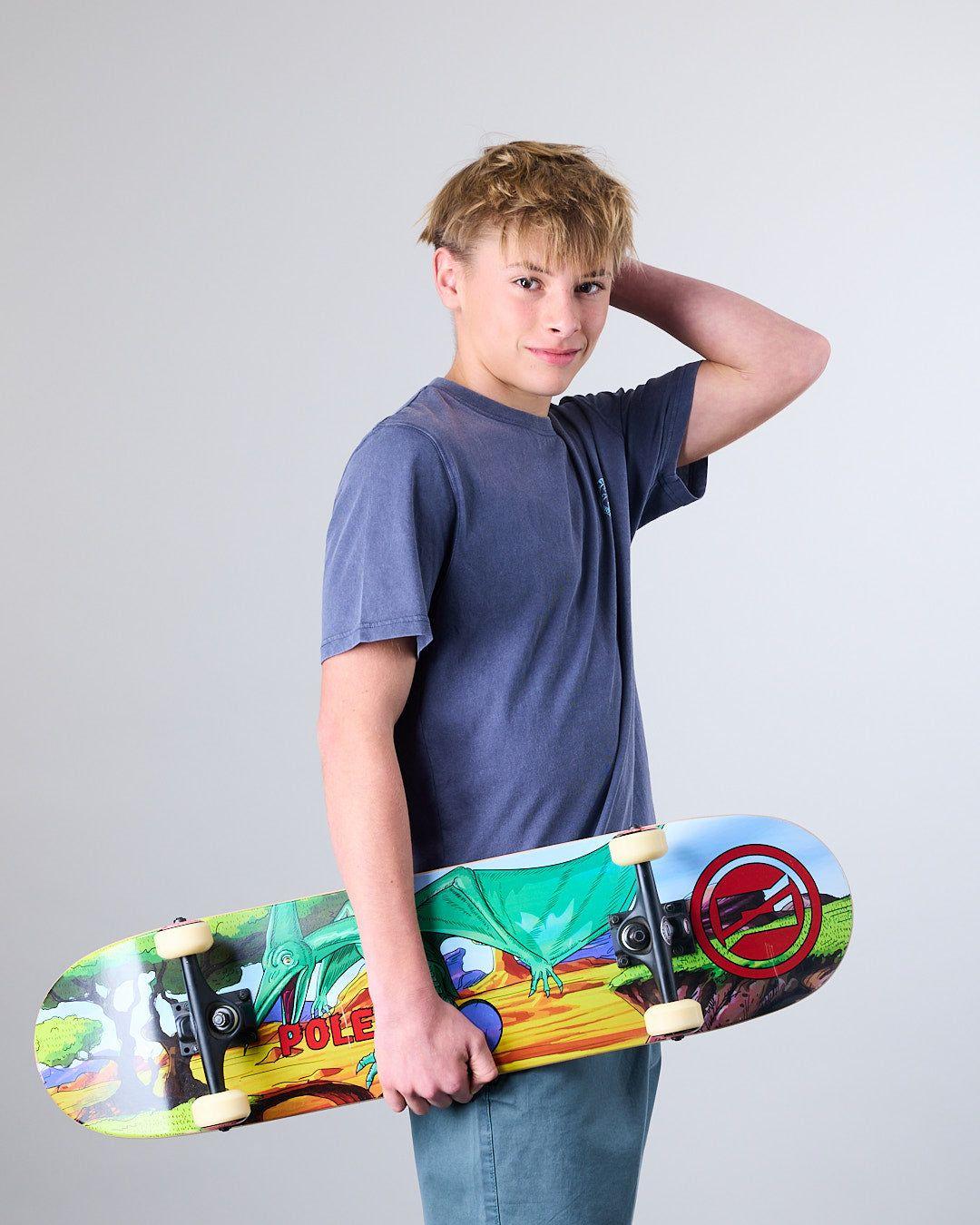 Polera junior manga corta The Beach XV1376 Polemic-4