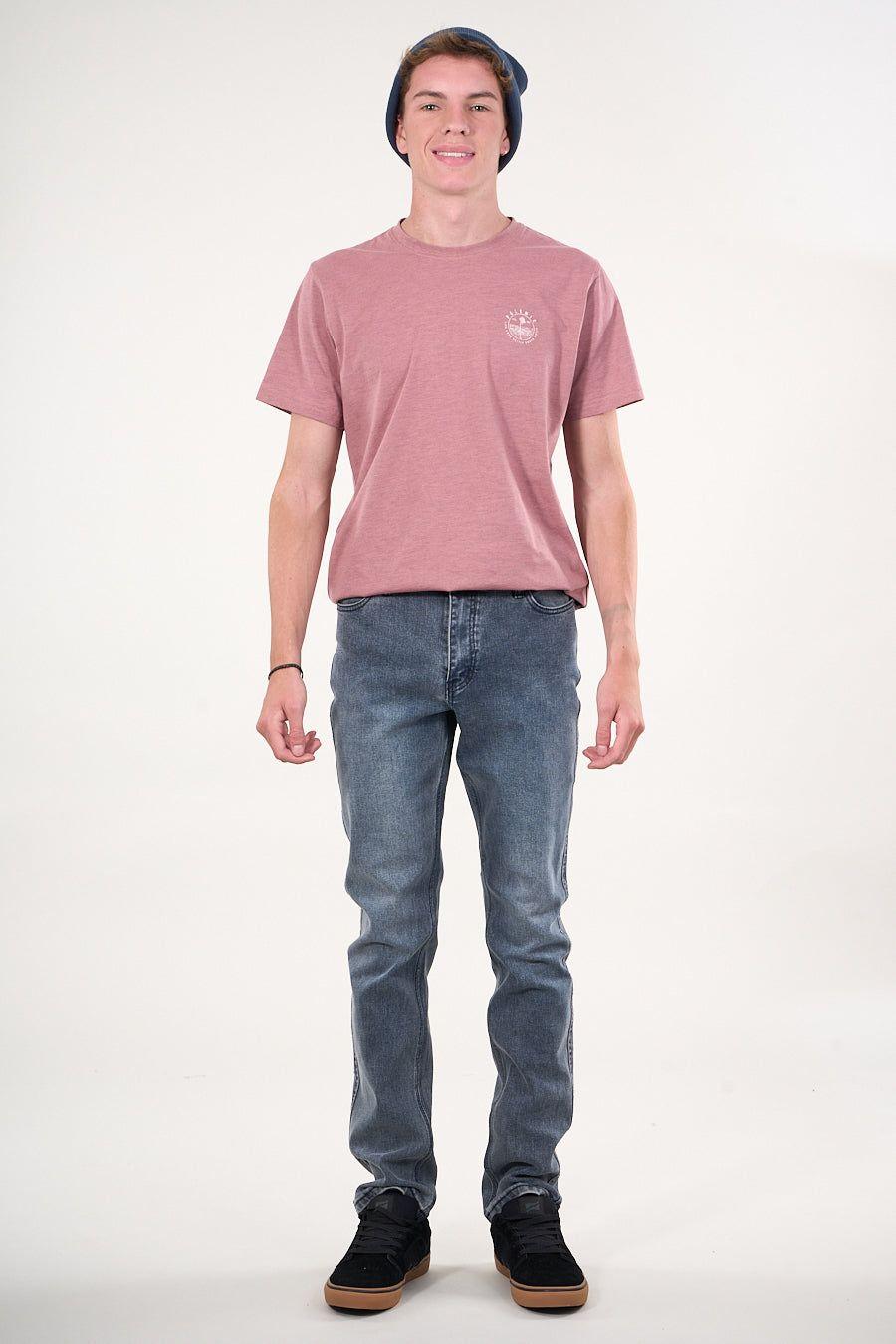 Jeans Denim Slim Fit Gris wi4332 Polemic-3