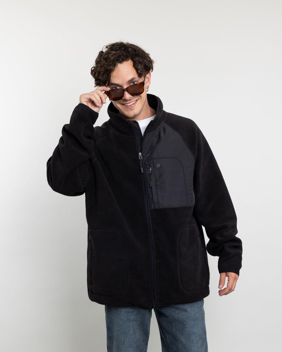 Polerón Hombre Polar micropolar sin gorro Polemic-2