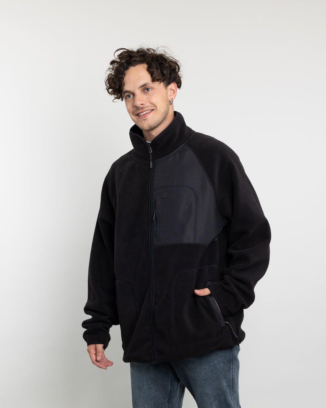 Polerón Hombre Polar micropolar sin gorro Polemic-3