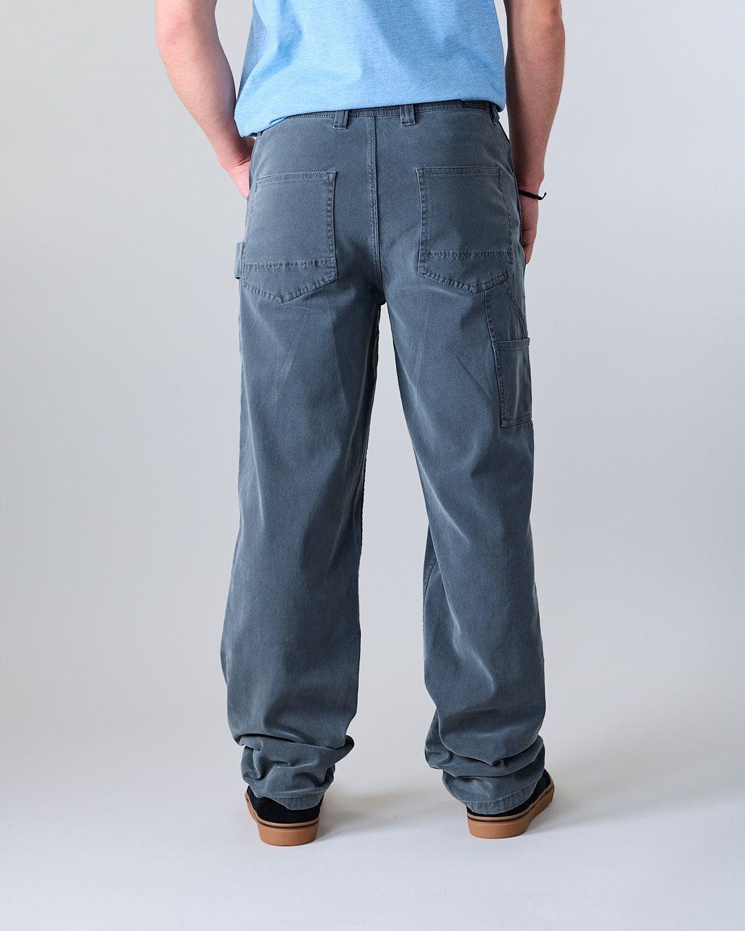 Pantalón Carpintero Junior Twill procesado XV4360 Gris Polemic-2