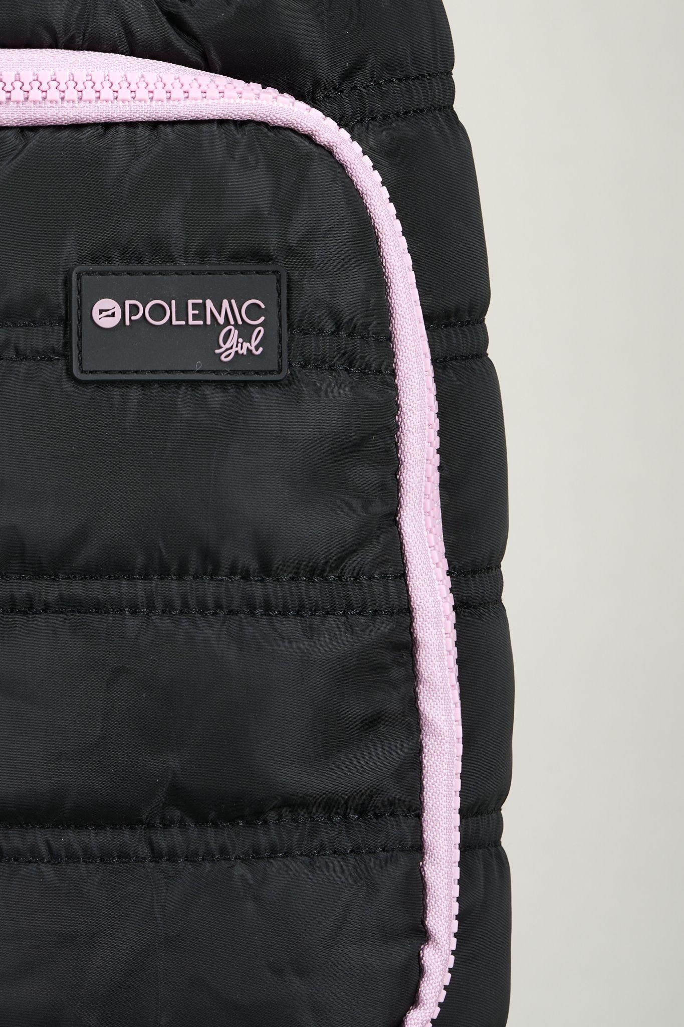 Necessaire Acolchado Neceser Organizador Cosmetiquero Soft Negro Polemic-4