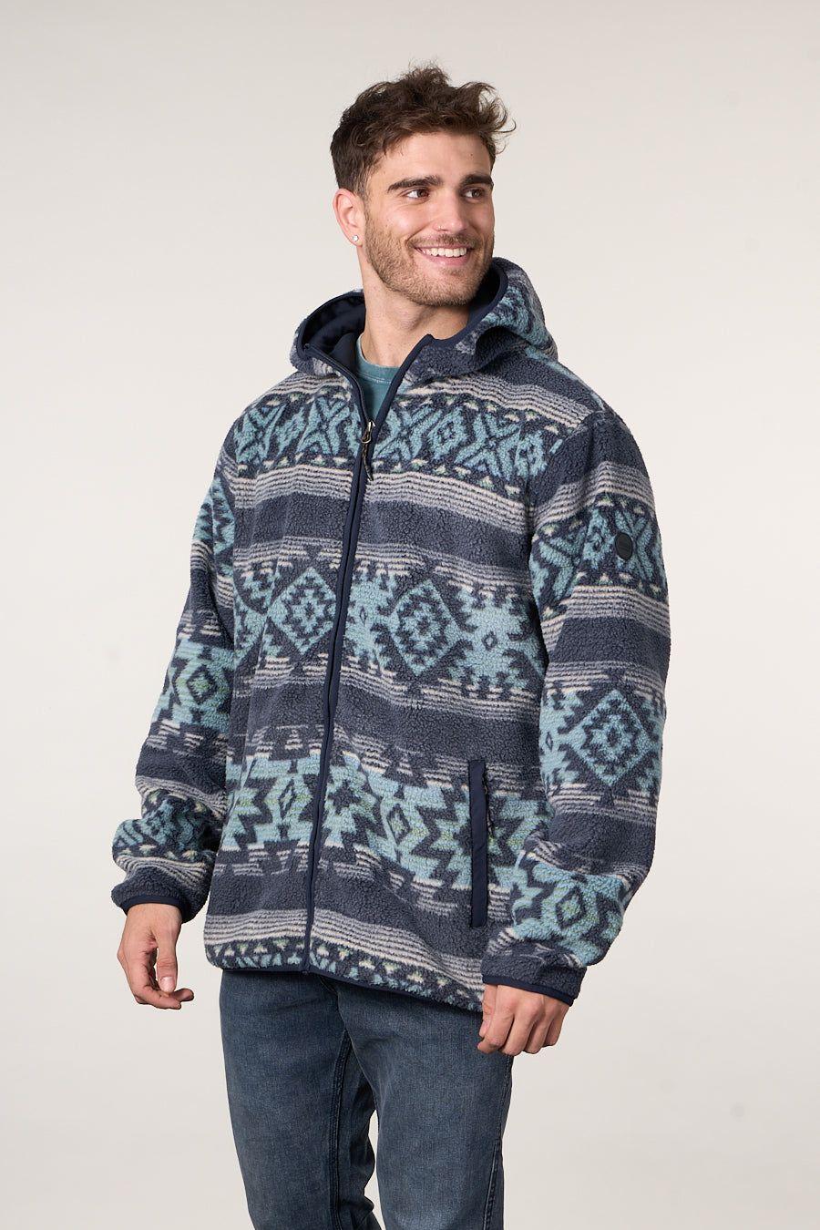 Poleron Mini sherpa full cierre y gorro 8713 Polemic-2