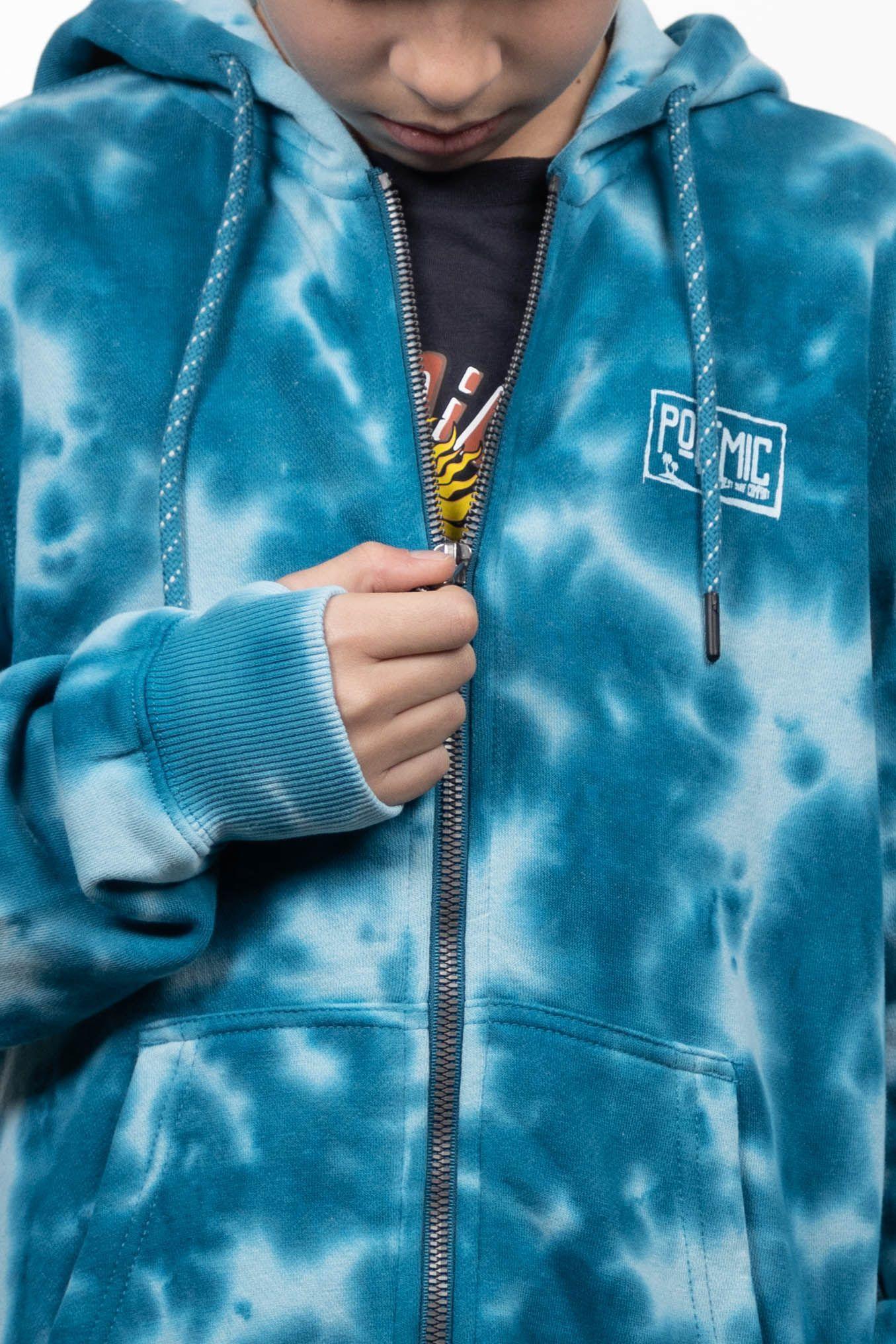 Poleron Cierre Regular Fit Tie Dye Calipso Polemic-2