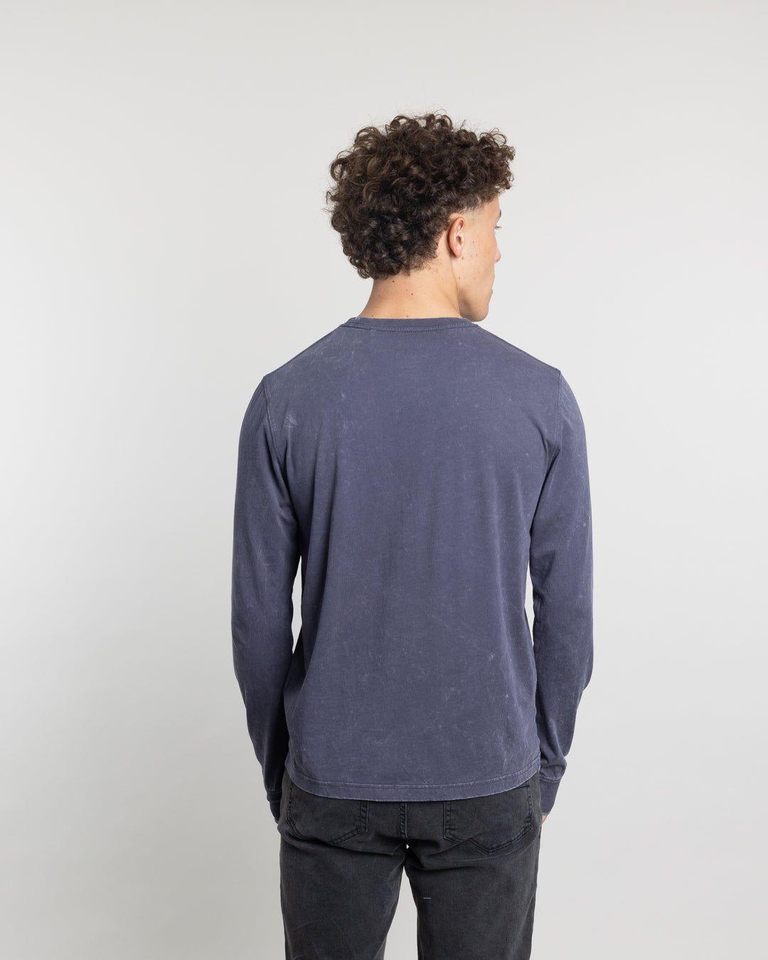 Polera manga larga juvenil tela procesada Polemic-3