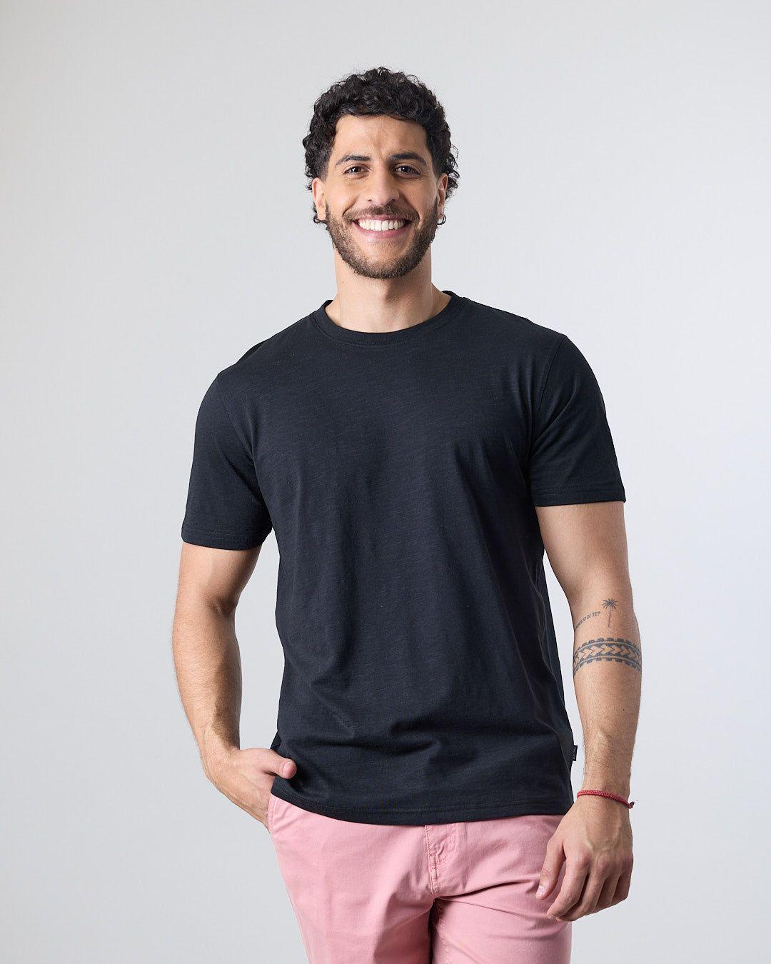 Polera hombre manga corta tipo Bambu XV1710 Polemic-0