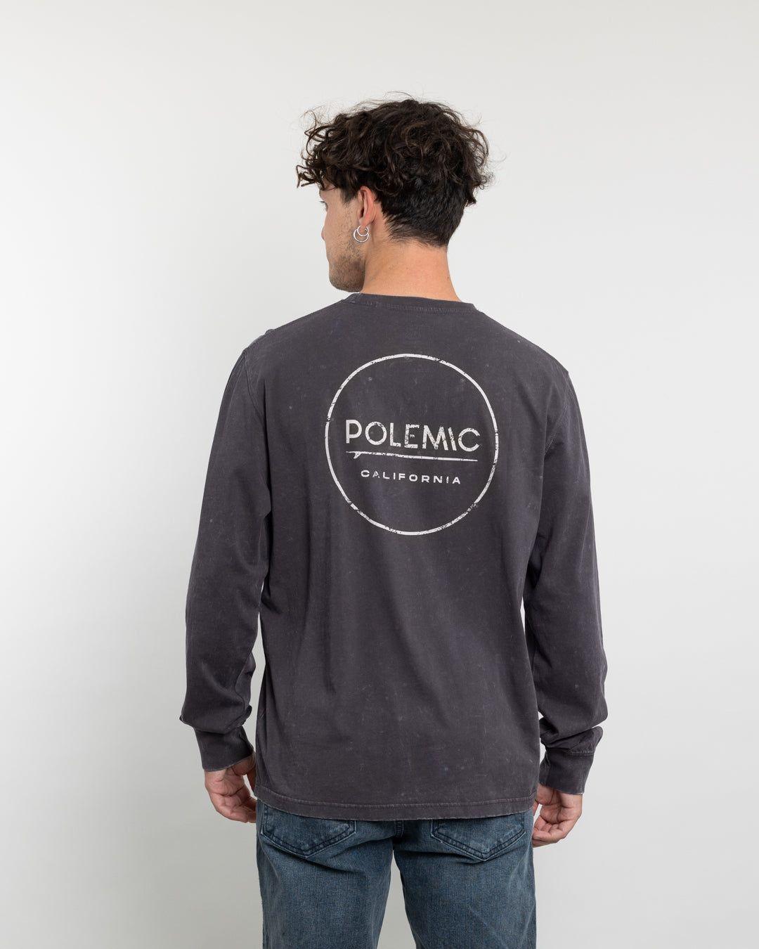 Polera manga larga hombre con proceso y estampado Polemic-2