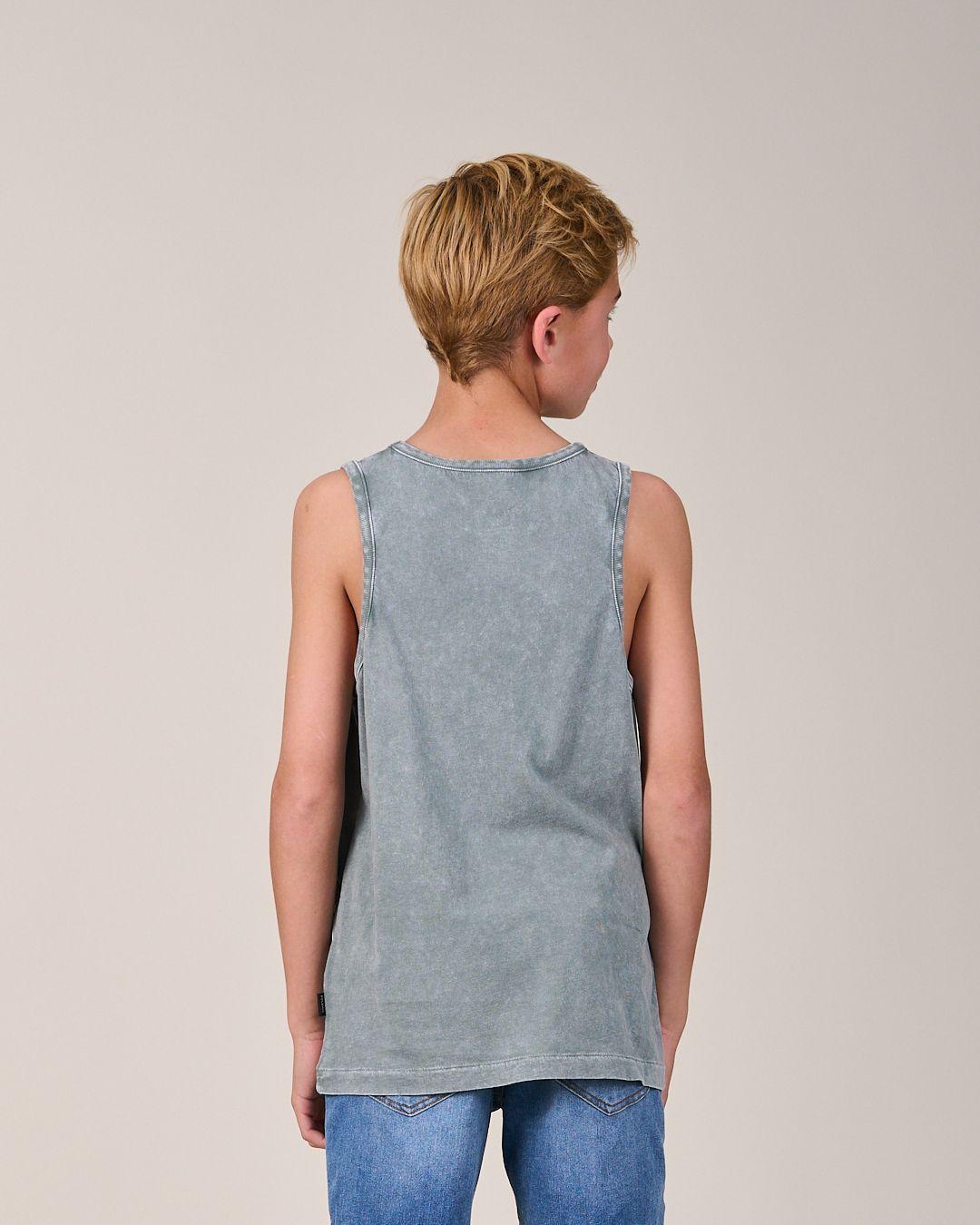Polera Musculosa procesada Classic 1197 niño Polemic-2