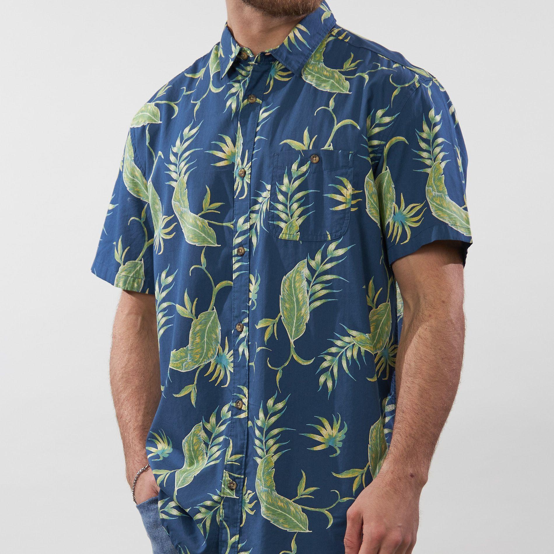 Camisa Manga Corta Hombre Print UV5748  - Polemic-0