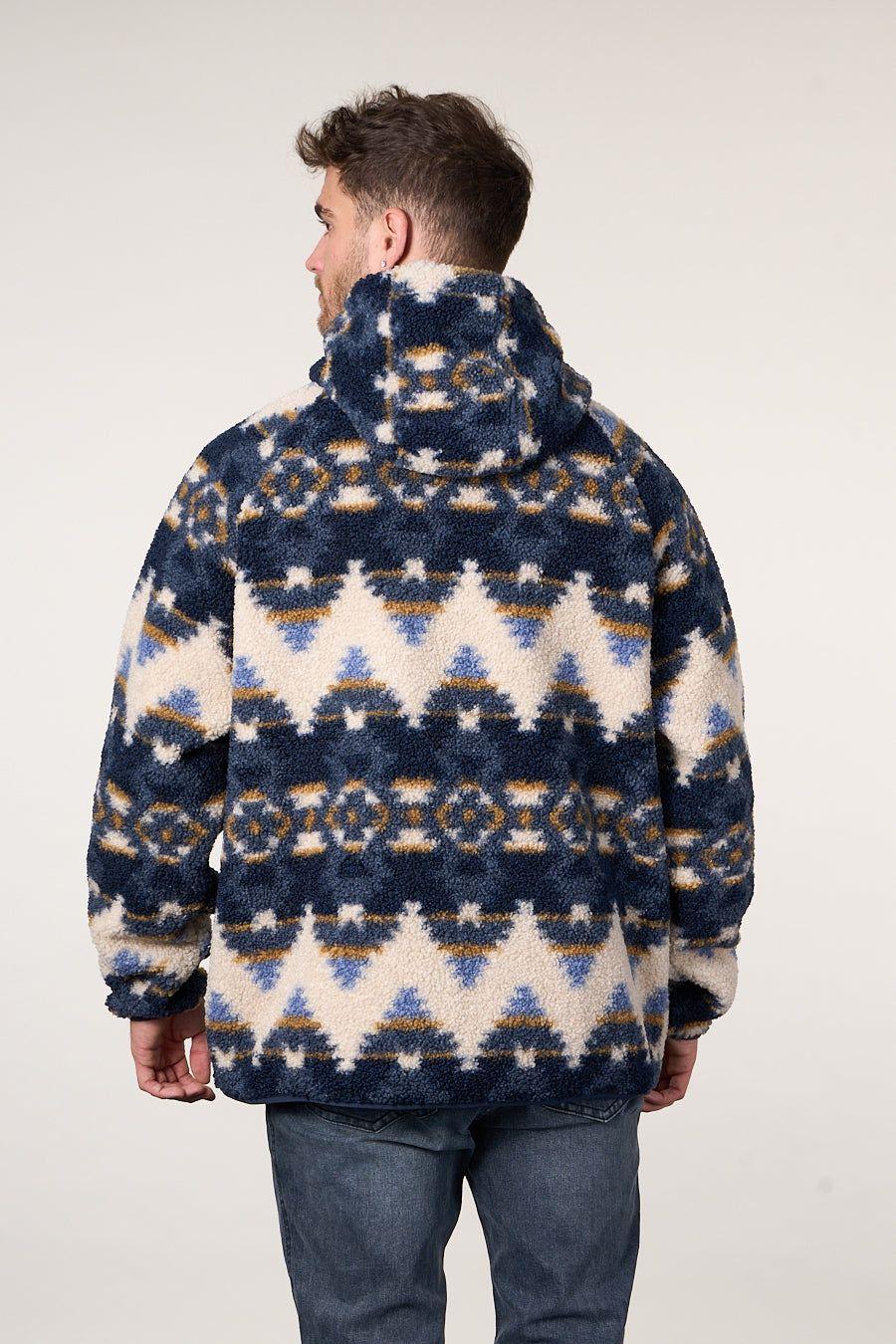 Poleron Polar Sherpa Bonded con cierre Print 8718 Polemic-3