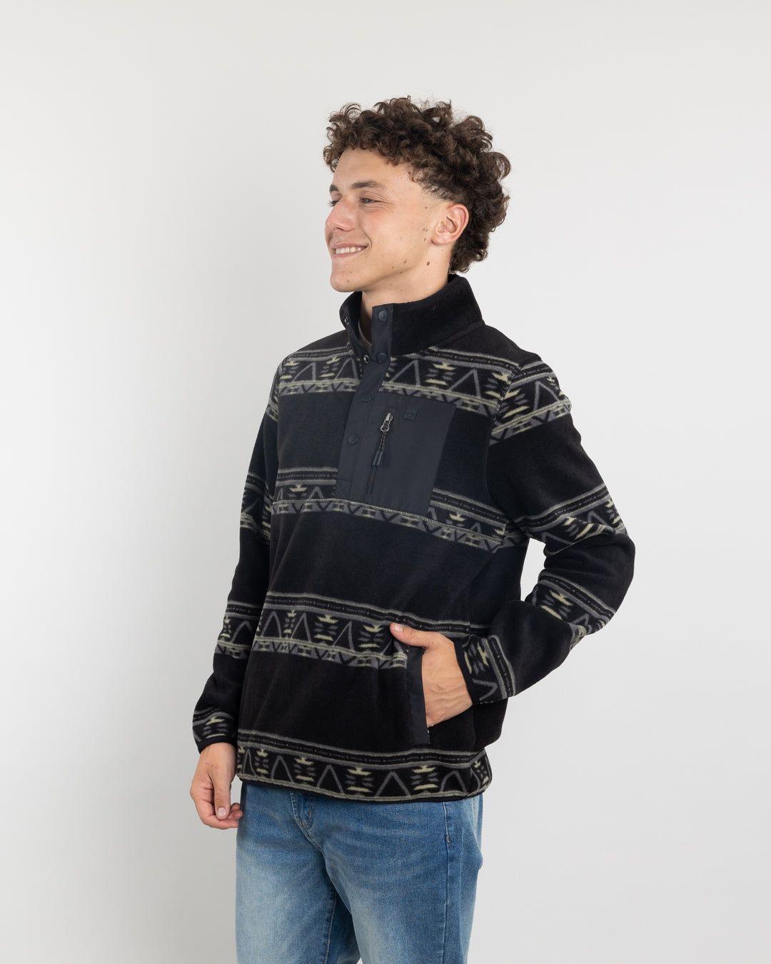 Poleron niño Micropolar Estampado sin gorro Polemic-2