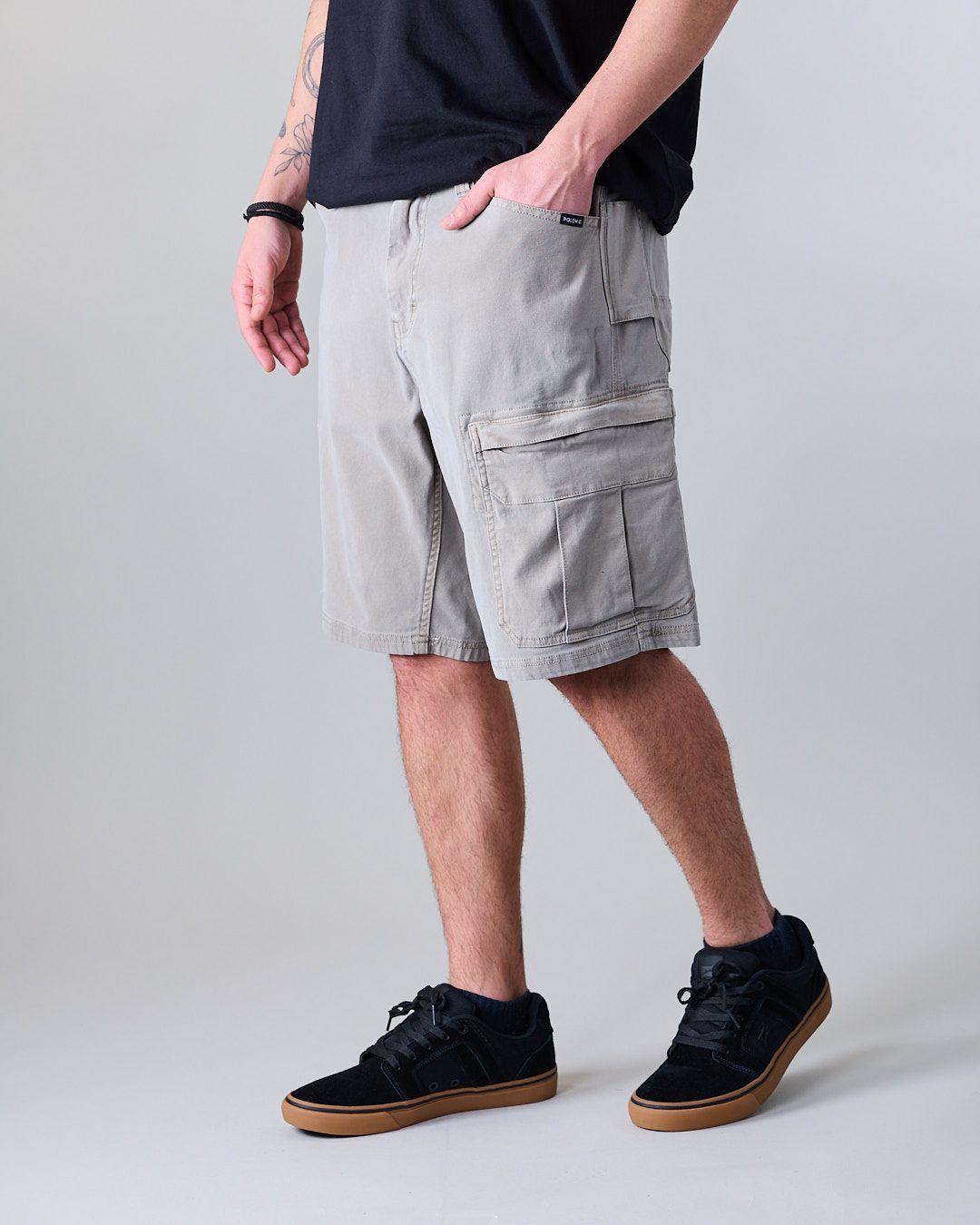 Bermuda hombre Canvas Bolsillos XV3781 Polemic-3