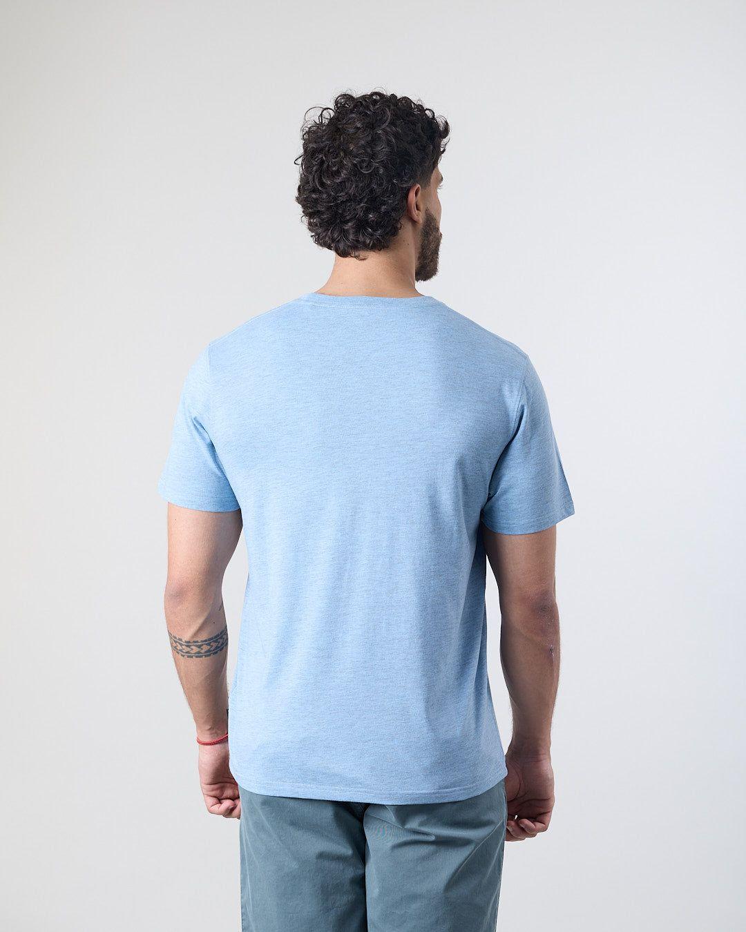 Polera hombre manga corta Melange XV1713 Polemic-1