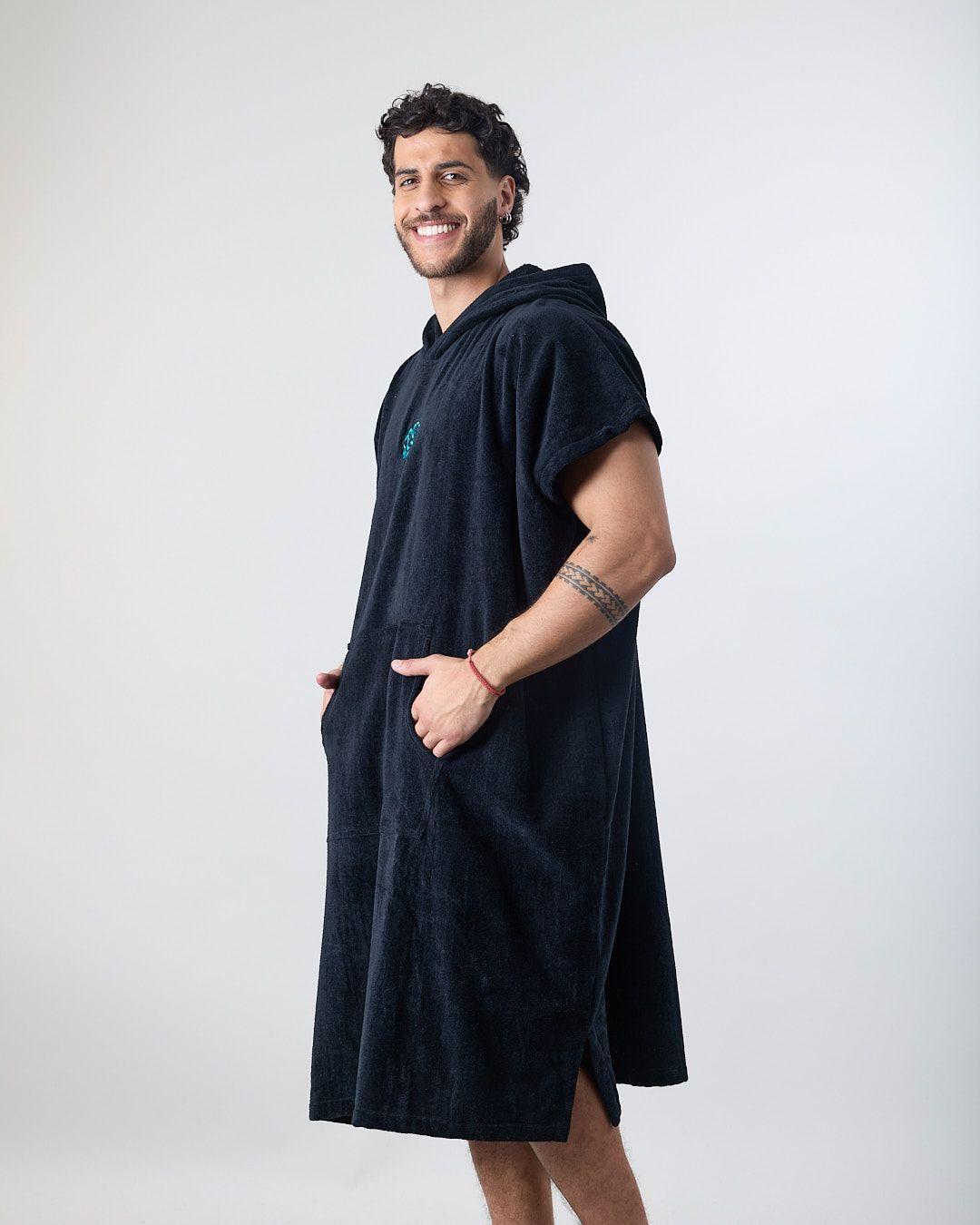 Toalla poncho Adulto de Playa Surf POLEMIC-3