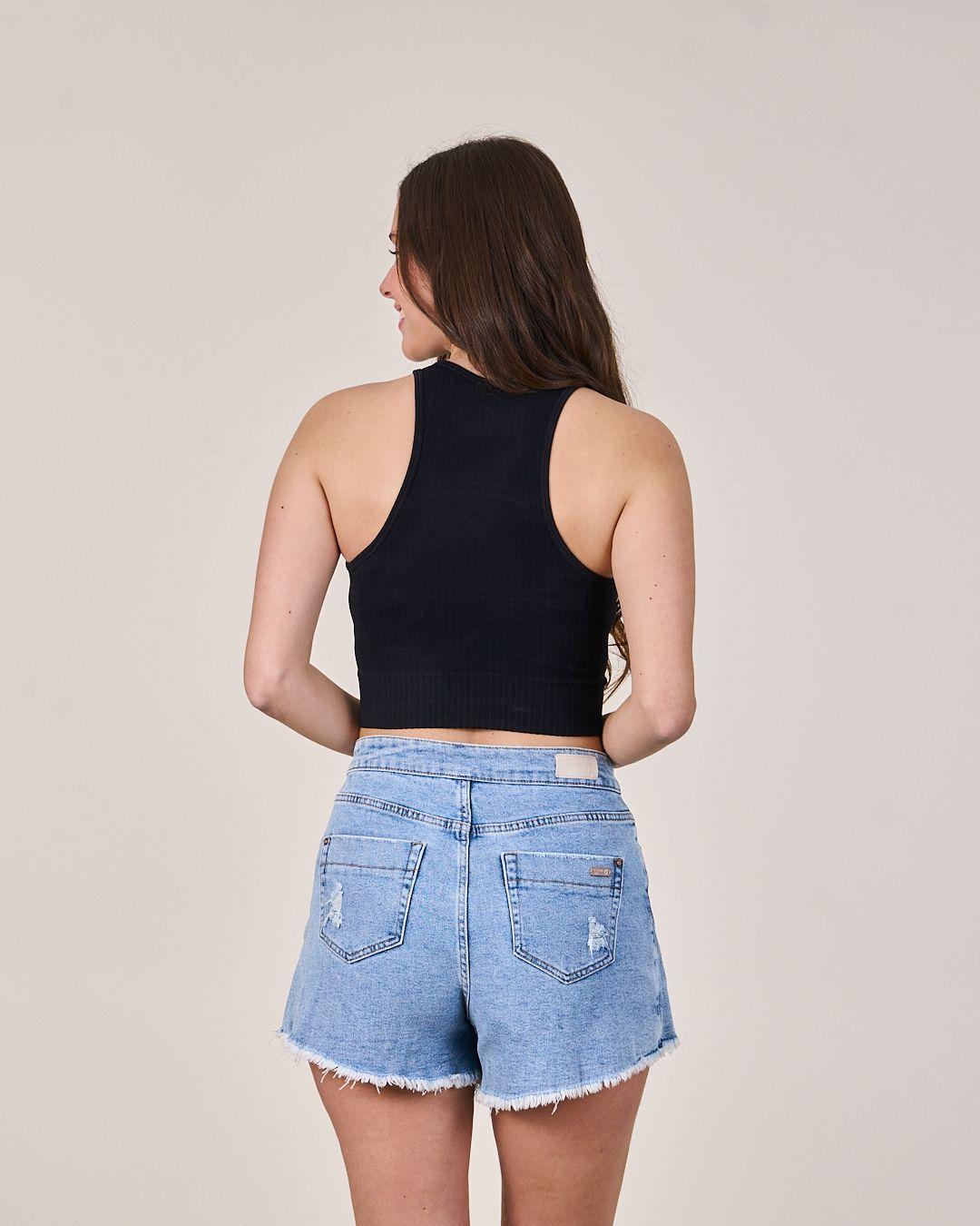 Polera Crop Top Halter Mujer VS1711 - Polemic Girl-2
