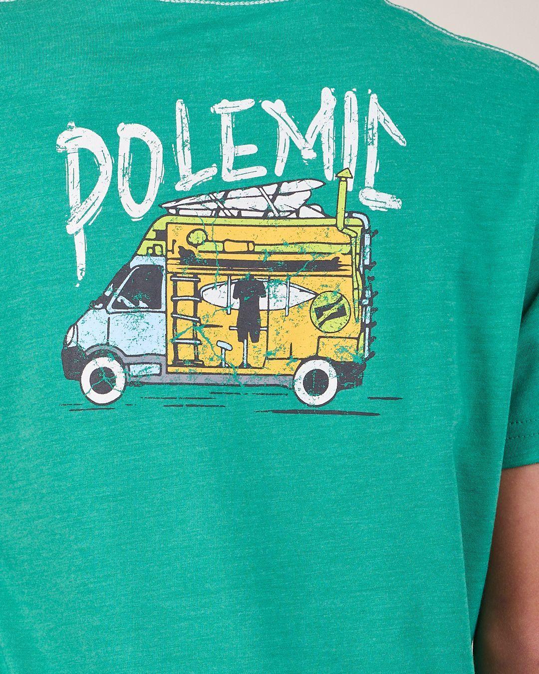 Polera Vintage Melange manga corta 1129 niño Polemic-4