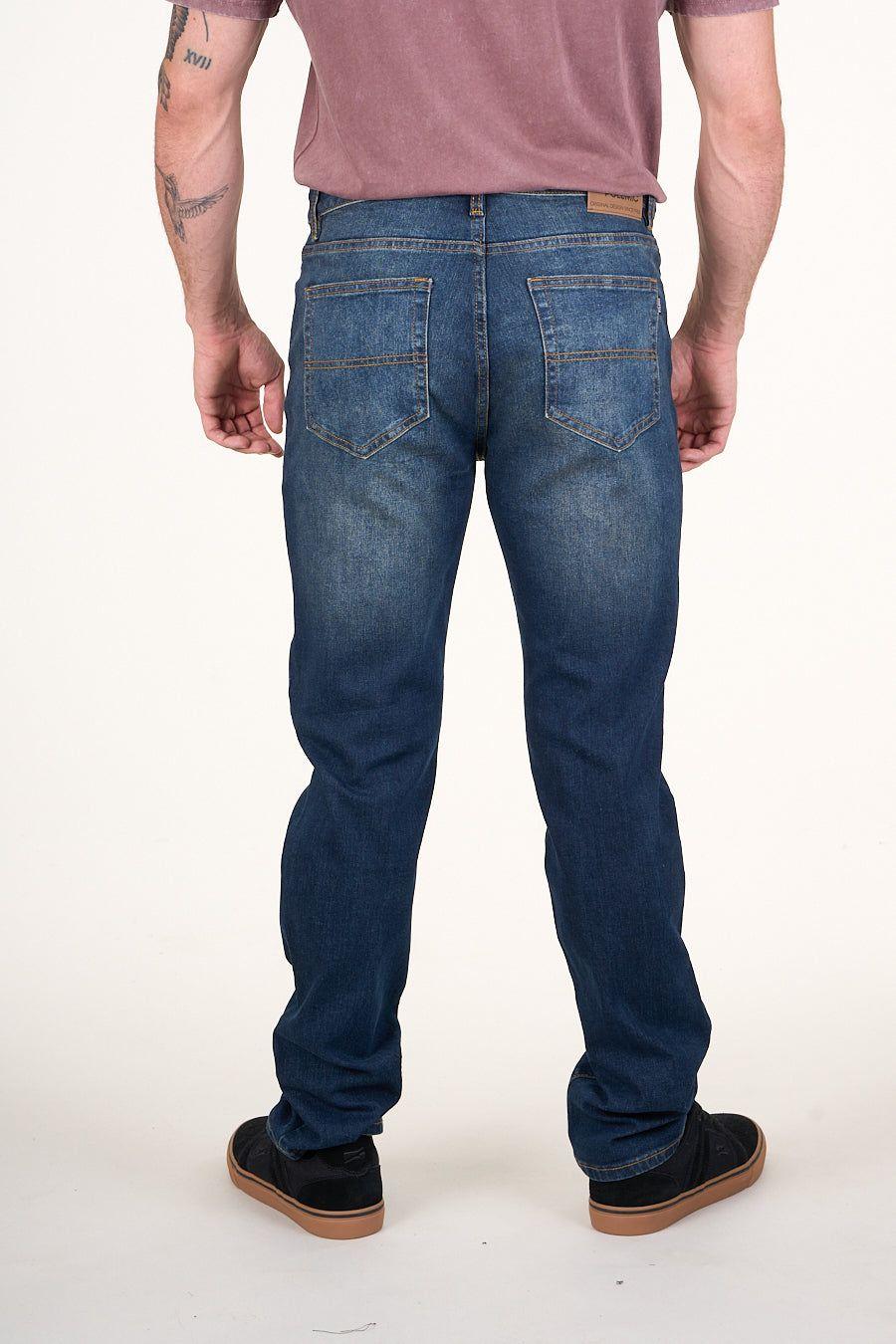 Jeans Denim Slim Fit Azul wi4733 Polemic-3