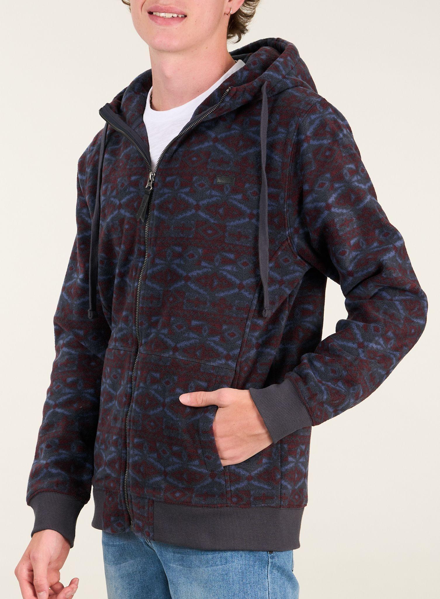 Poleron Polar Burdeo Rustic Sherpa UI8377 - Polemic-0