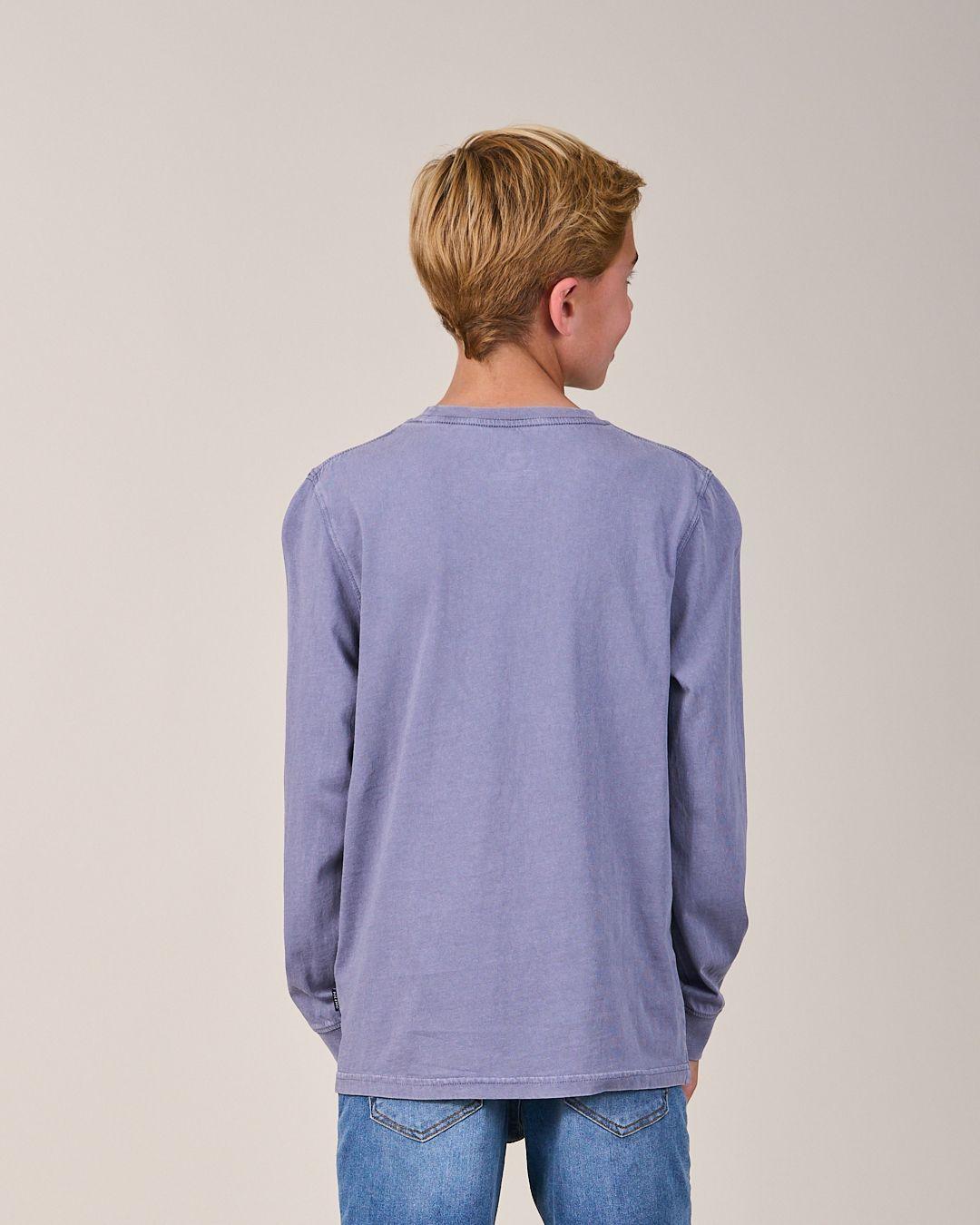 Polera procesada manga Larga 6111 niño Polemic-2