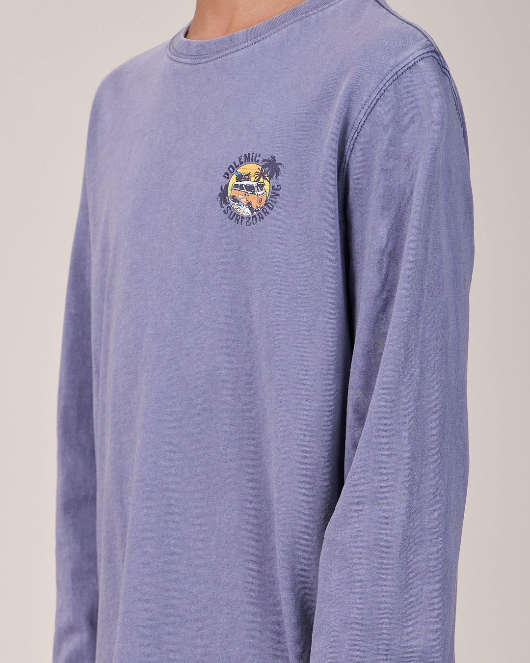 Polera procesada manga Larga 6111 niño Polemic-4