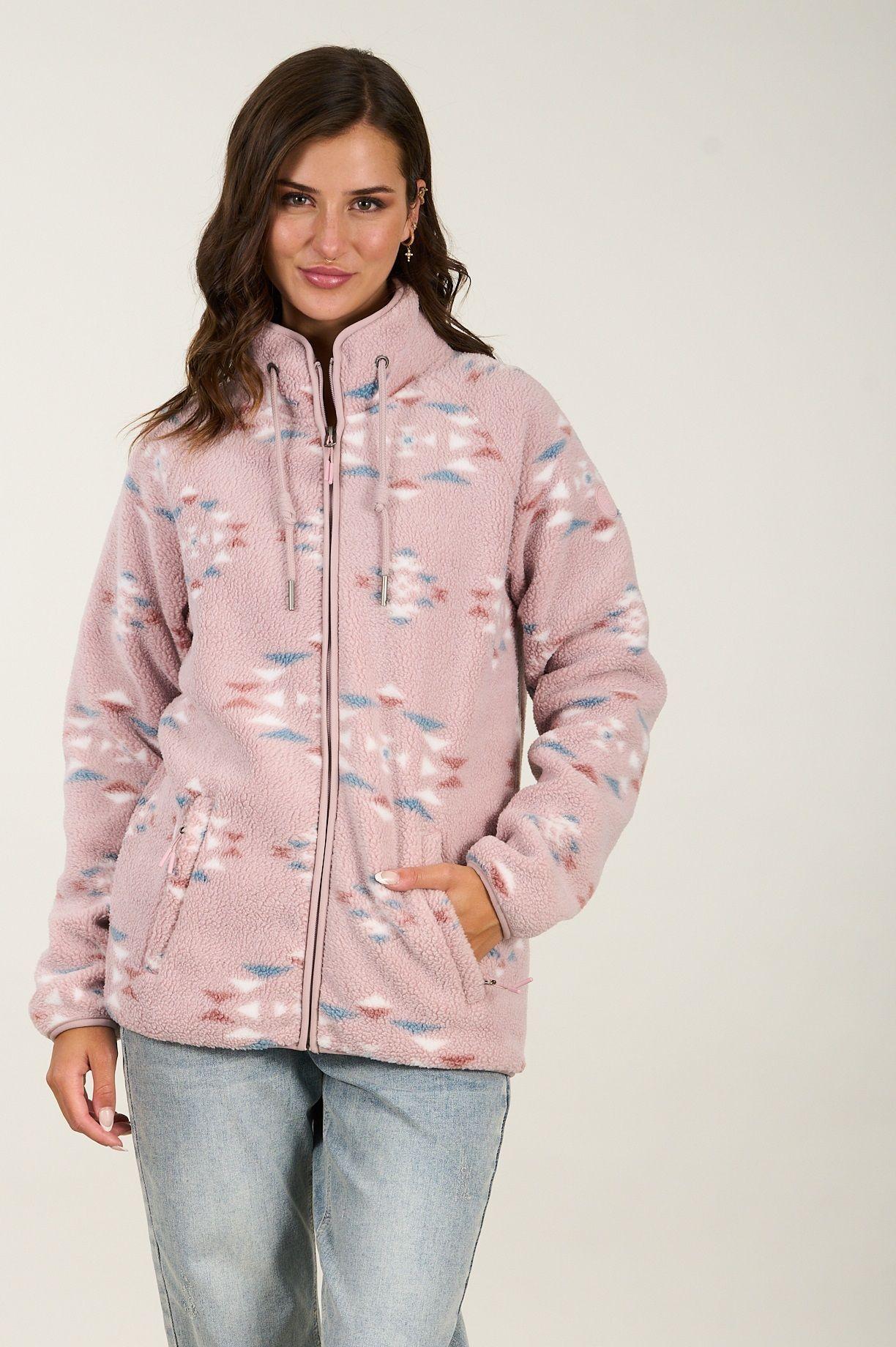 Poleron Polar Mujer Sherpa Mini Etnic Polemic-0
