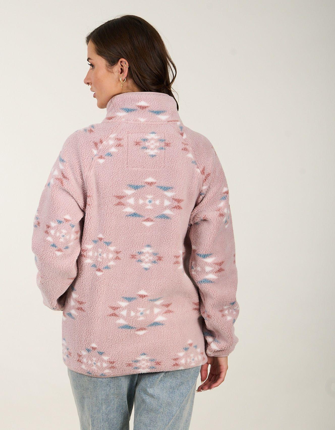 Poleron Polar Mujer Sherpa Mini Etnic Polemic-2