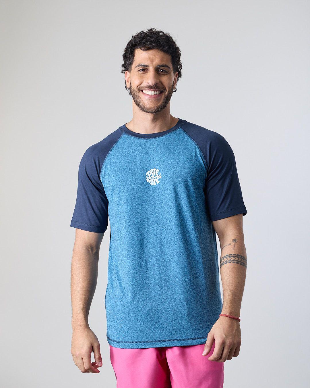 Polera Filtro UV manga corta Raglan XV1767 Polemic-0