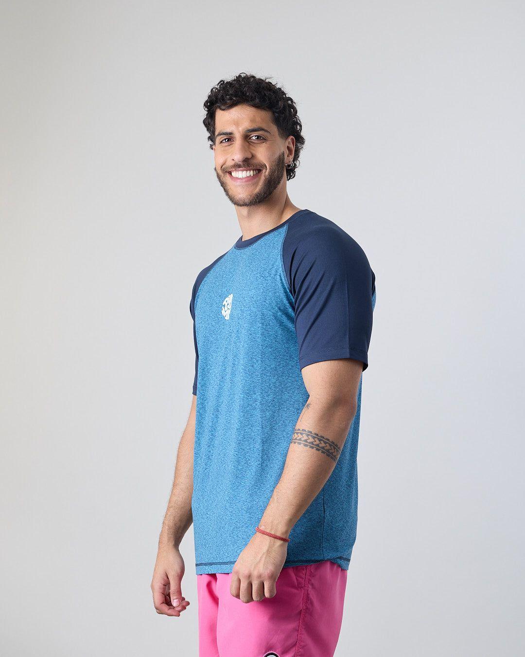 Polera Filtro UV manga corta Raglan XV1767 Polemic-2