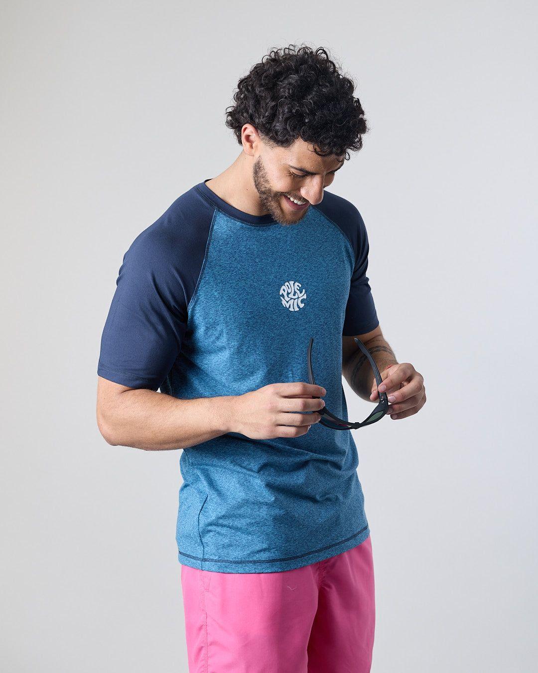 Polera Filtro UV manga corta Raglan XV1767 Polemic-4