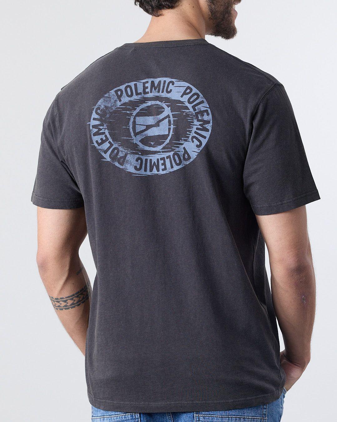 Polera hombre manga corta Logo 1779 Polemic-3