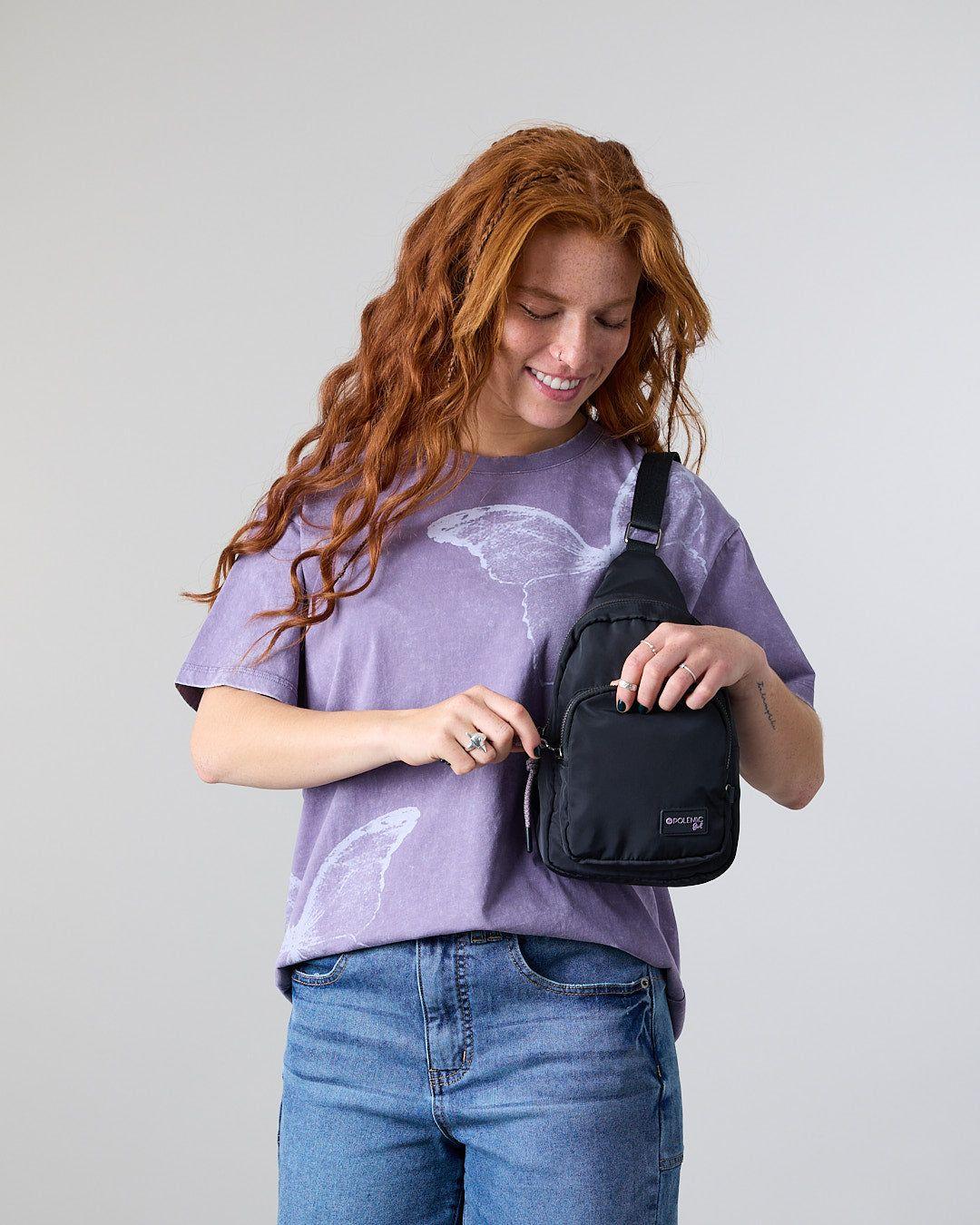 Polera Mujer Algodón Mariposa Relaxed Fit Polemic-4