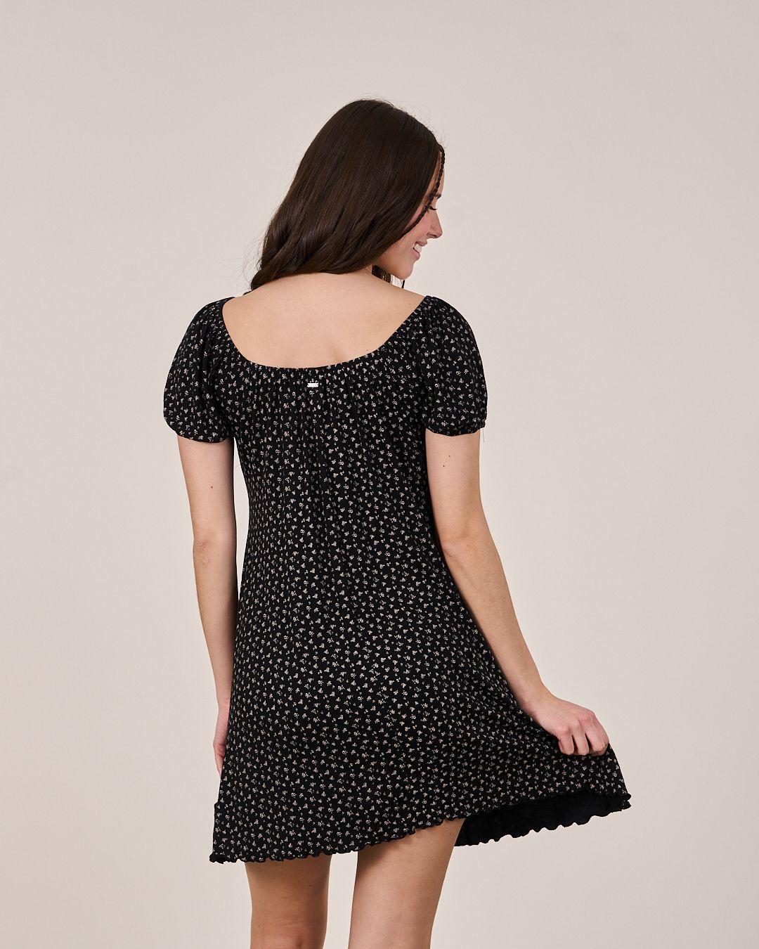Vestido de punto Print Flores VS5710 - Polemic Girl-1