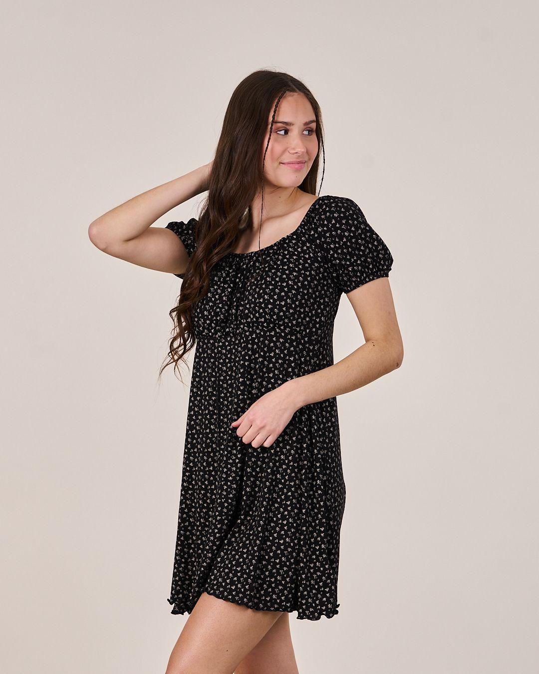 Vestido de punto Print Flores VS5710 - Polemic Girl-2