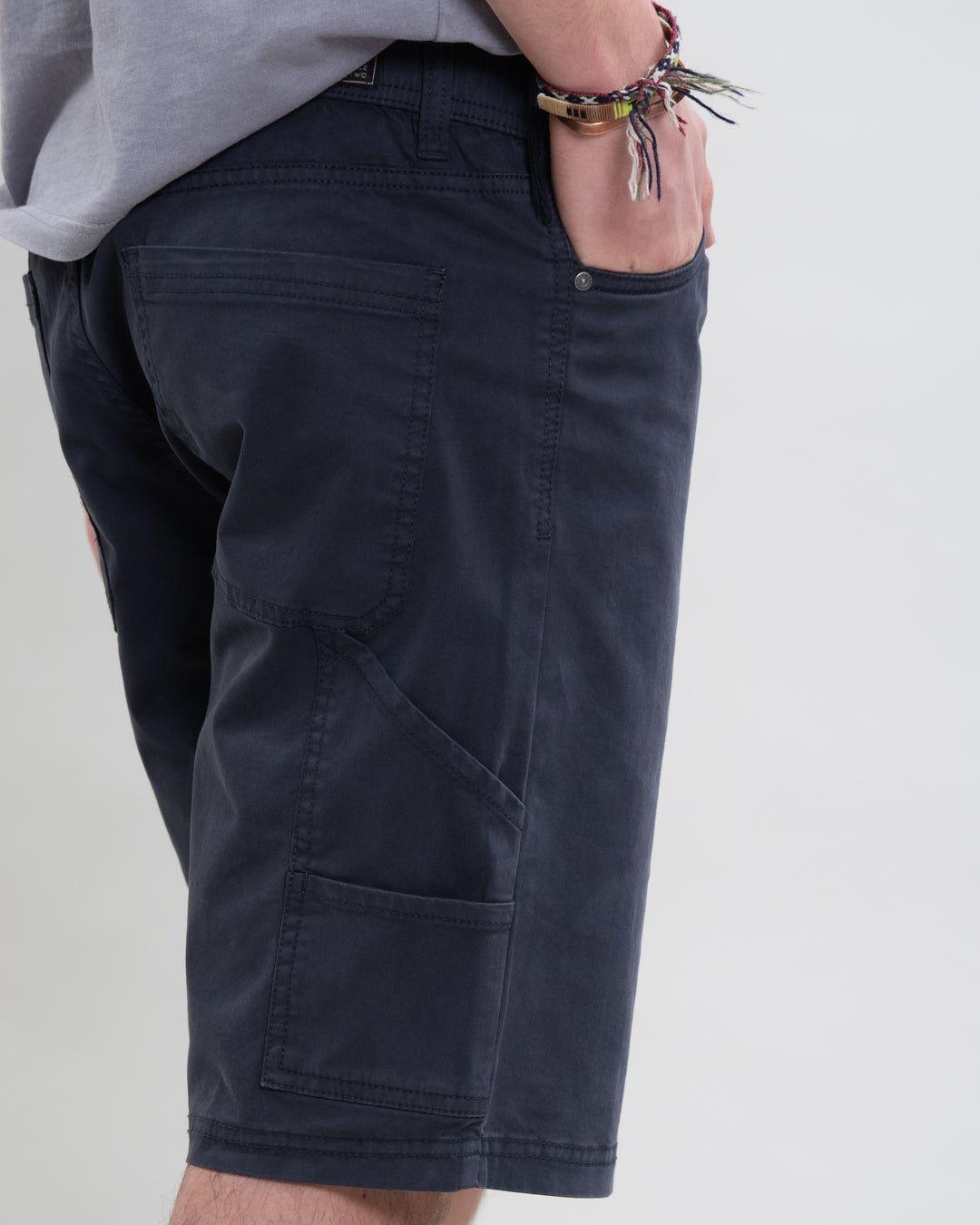 Bermuda Twill 5 bolsillos pretina elasticada YV3384 Polemic Junior-2