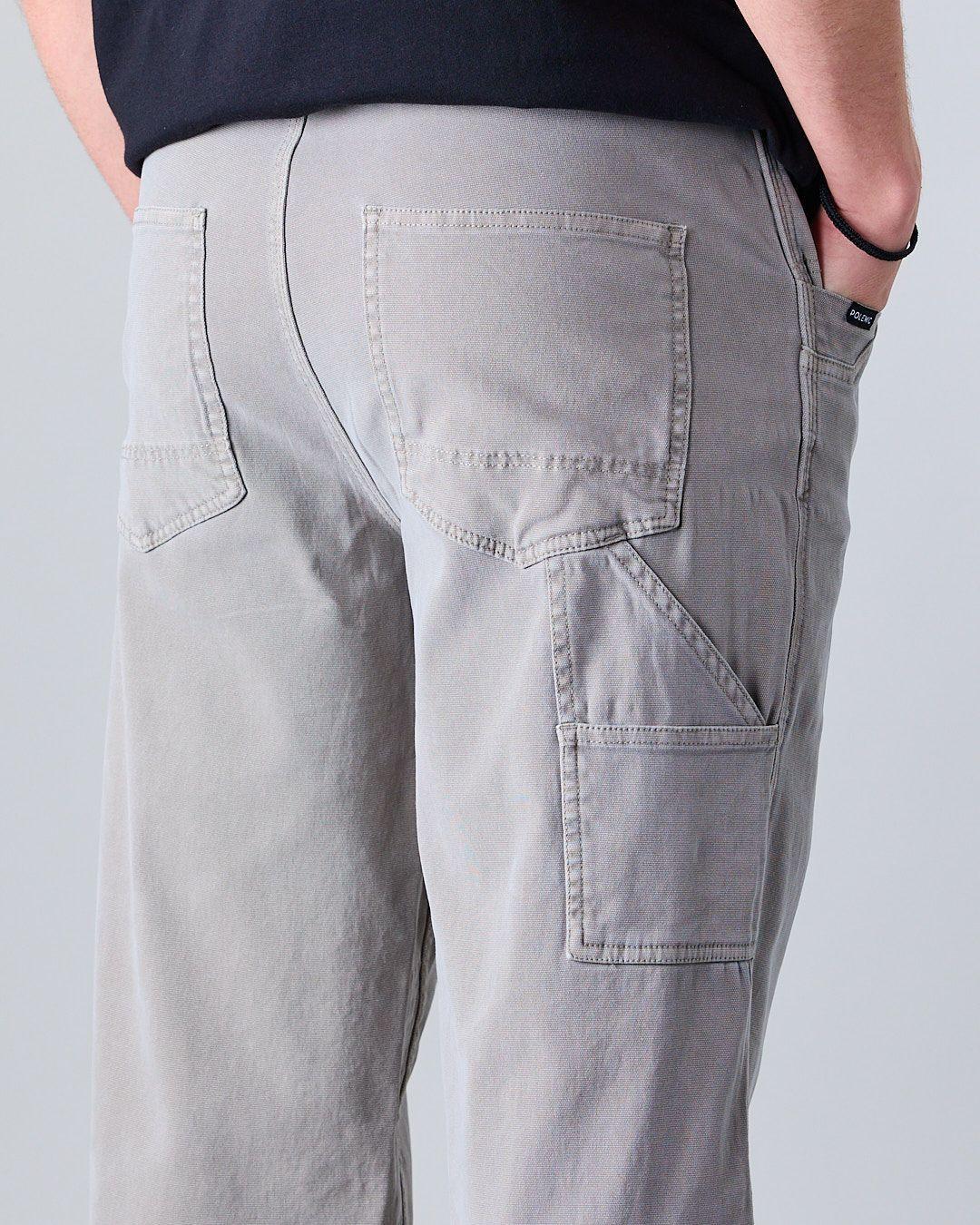 Pantalón Carpintero Junior Twill procesado XV4360 Beige Polemic-4