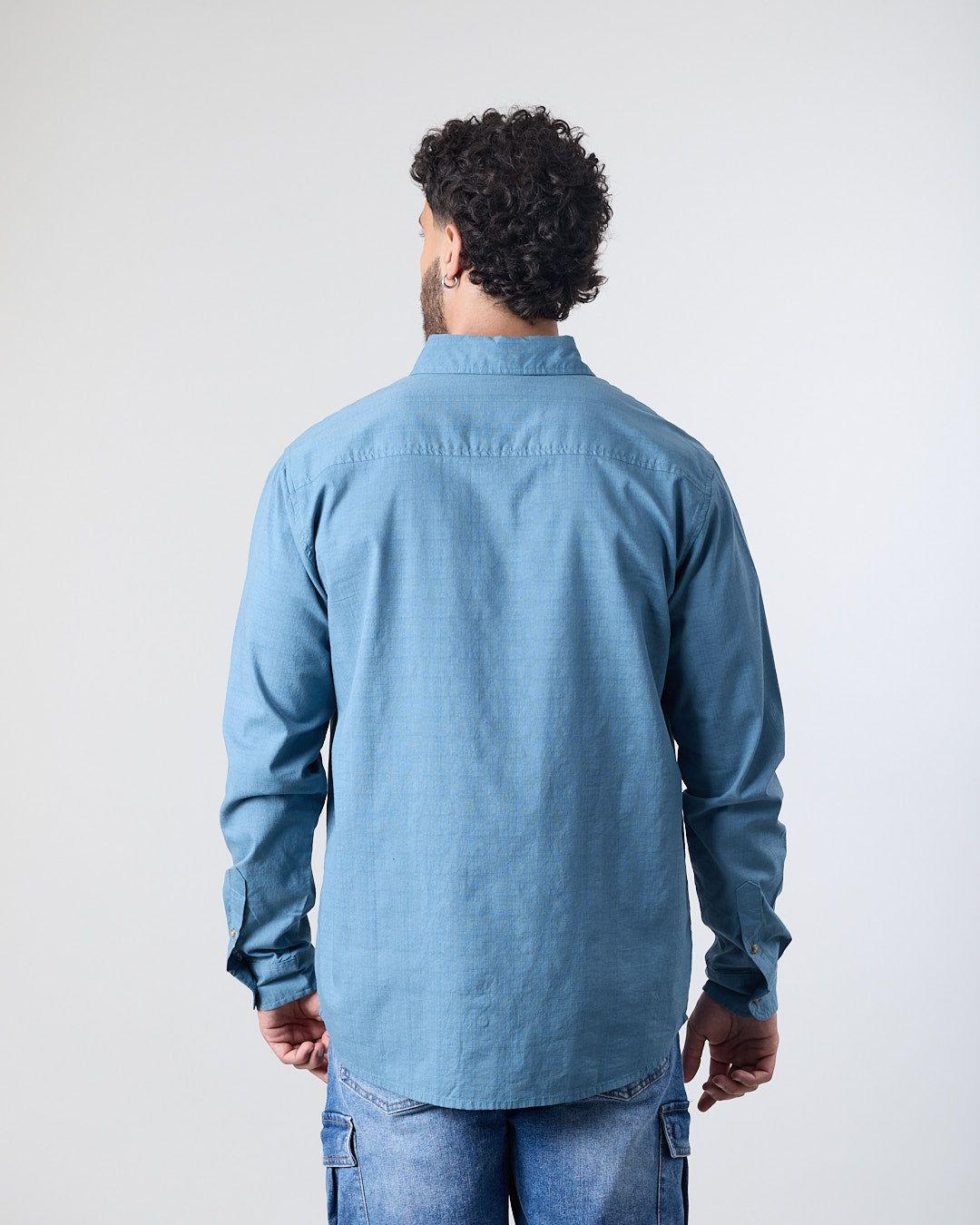 Camisa manga larga Hombre Algodón XV5783 Polemic-3