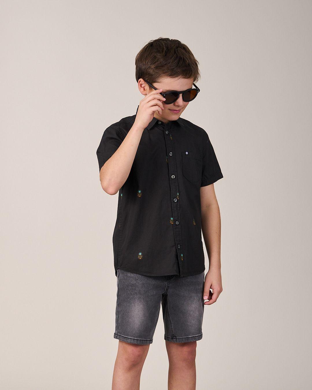 Camisa Print manga corta 5168 niño Polemic-2