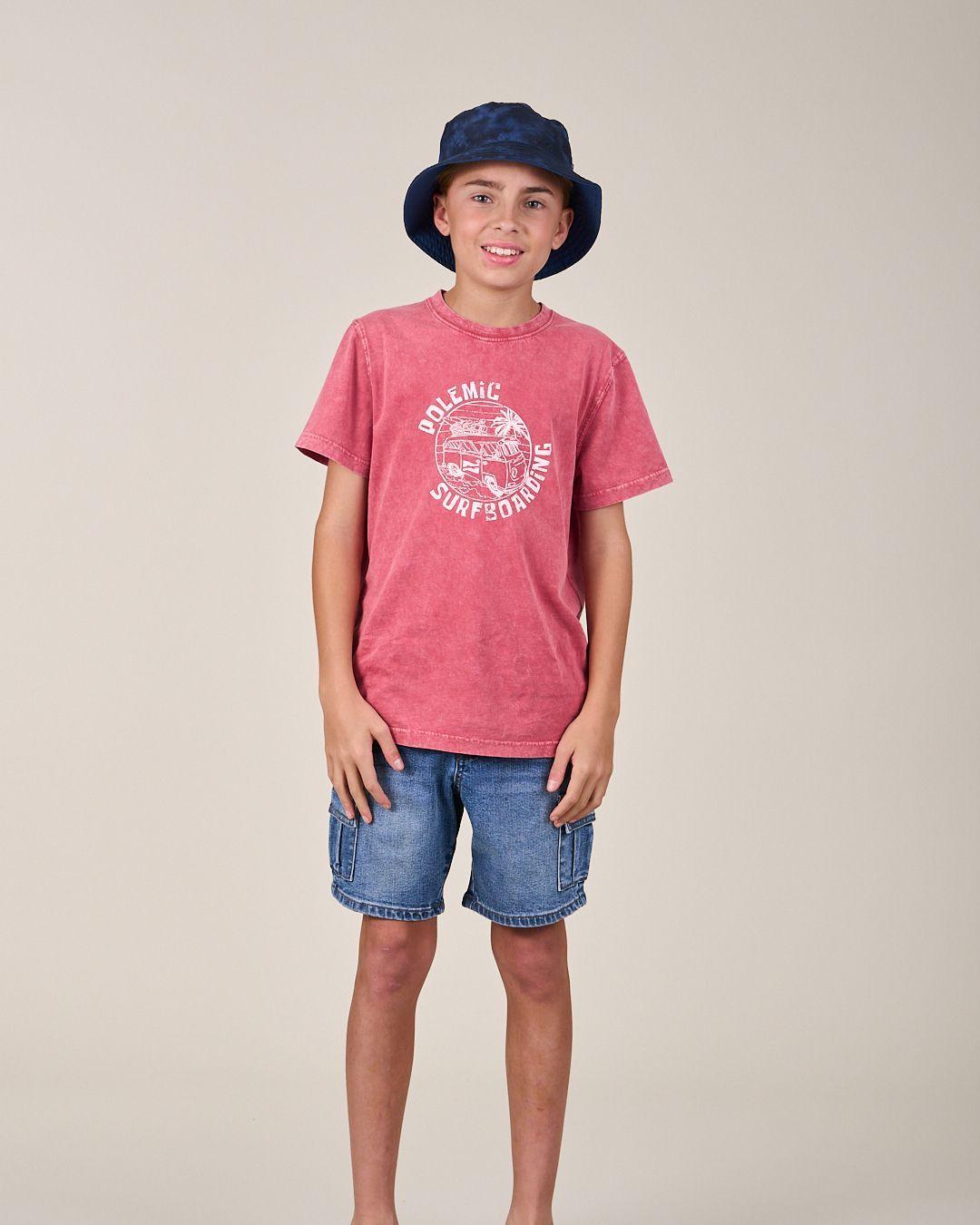 Bermuda Denim procesado Relax VV319 - Polemic Kids-1