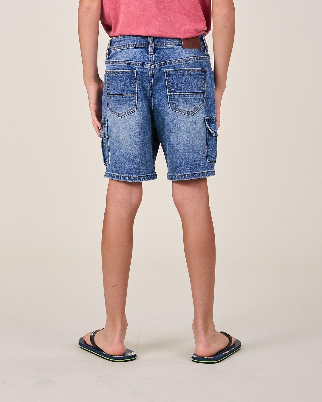Bermuda Denim procesado Relax VV319 - Polemic Kids-2