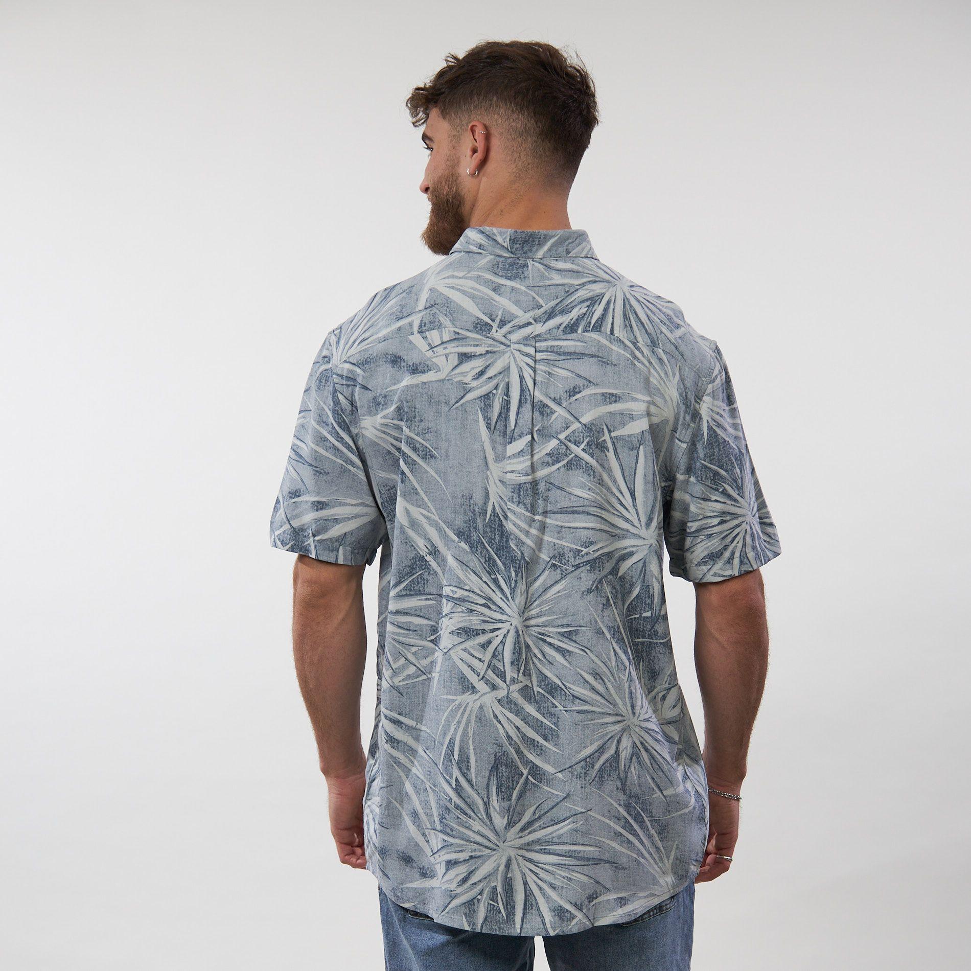 Camisa Manga Corta Hombre Print UV5746  - Polemic-1