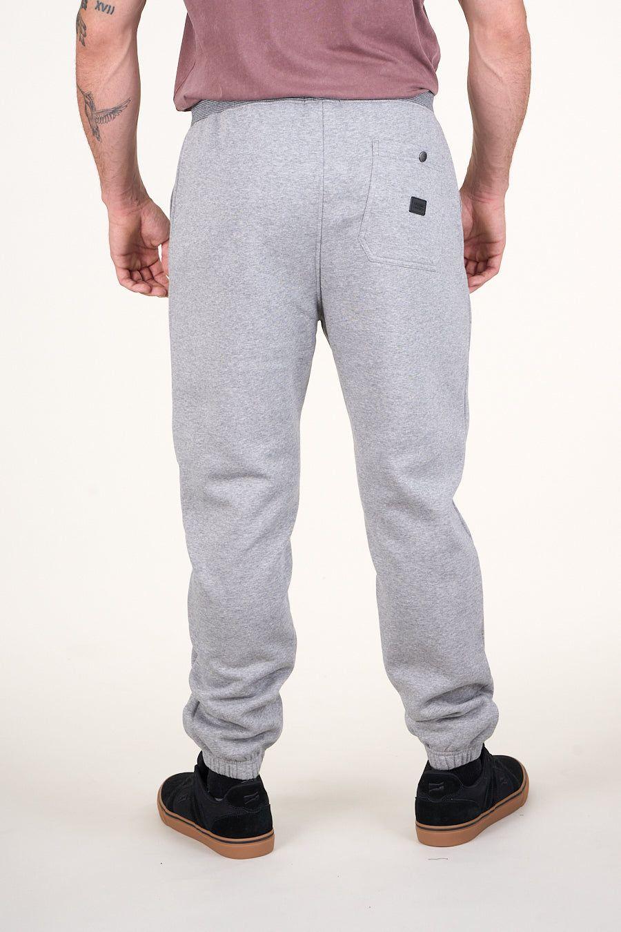 Pantalon Jogger franela Gris claro wi4700 Polemic-4