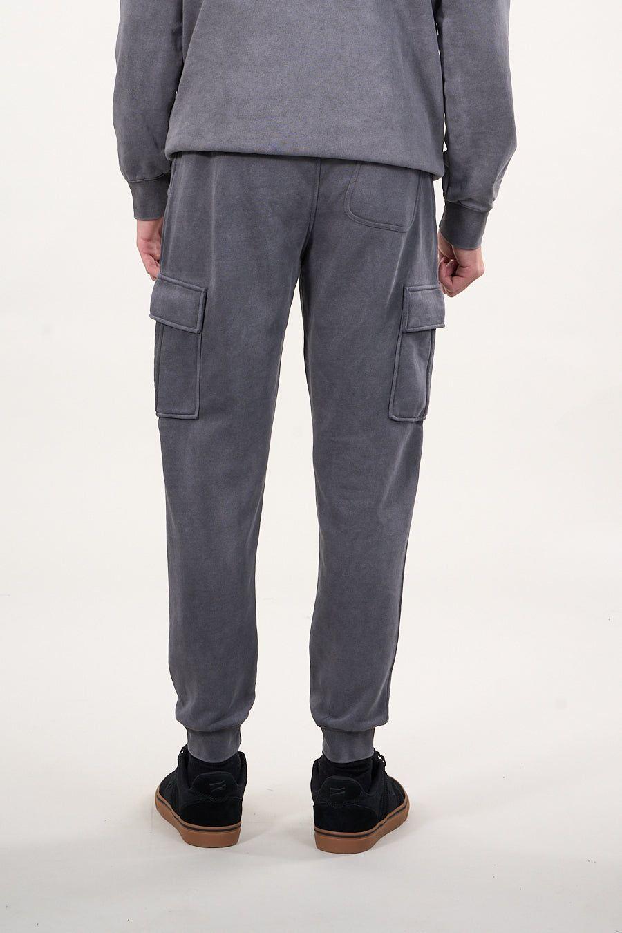 Pantalon Jogger Cargo franela Gris wi4302 Polemic-3